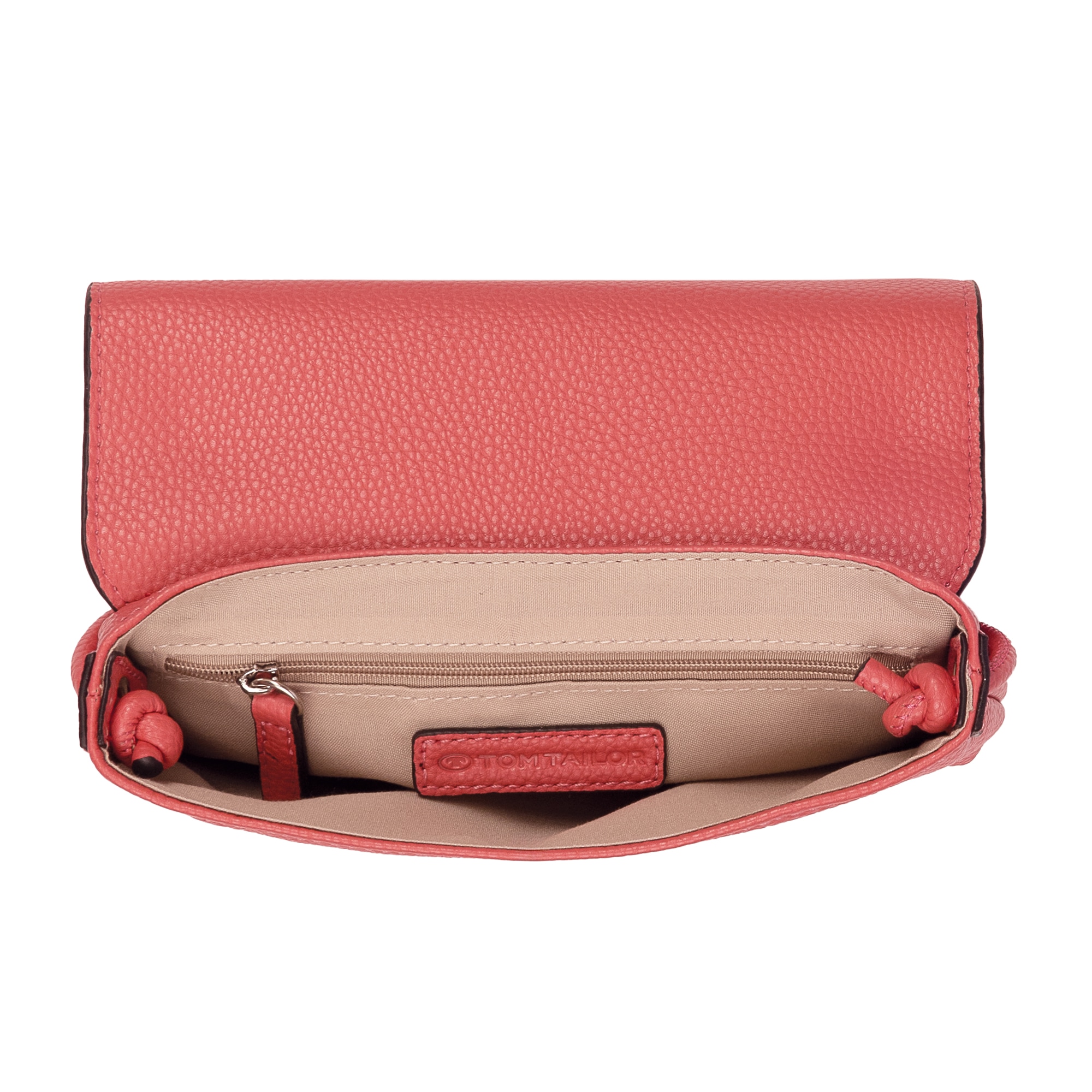 TOM TAILOR Umhängetasche »Rissa« Aus weichem Lederimitat – auch als Clutch tragbar