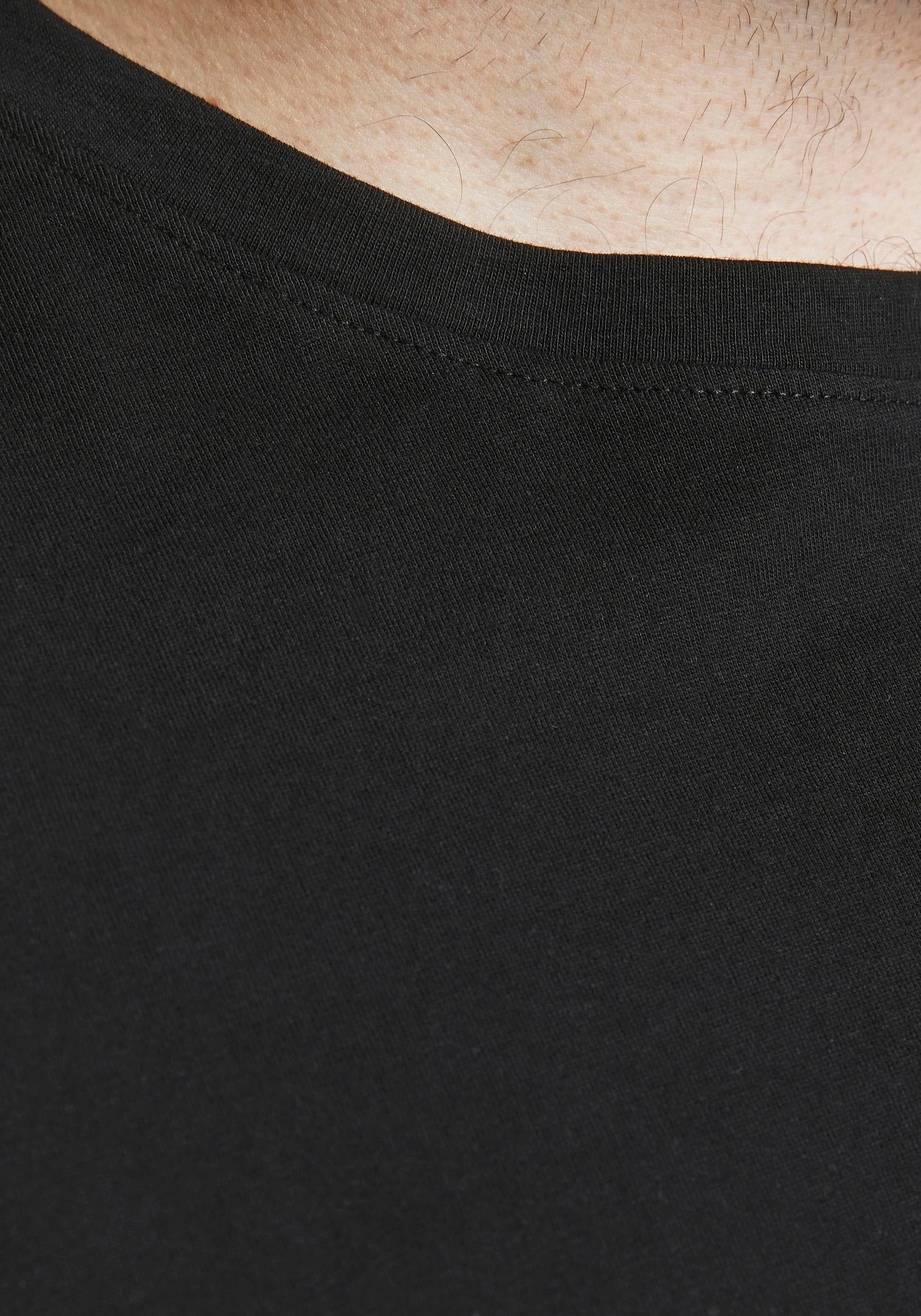 Jack & Jones PlusSize T-Shirt »NOA TEE«, mit abgerundetem Saum, bis Größe 6XL