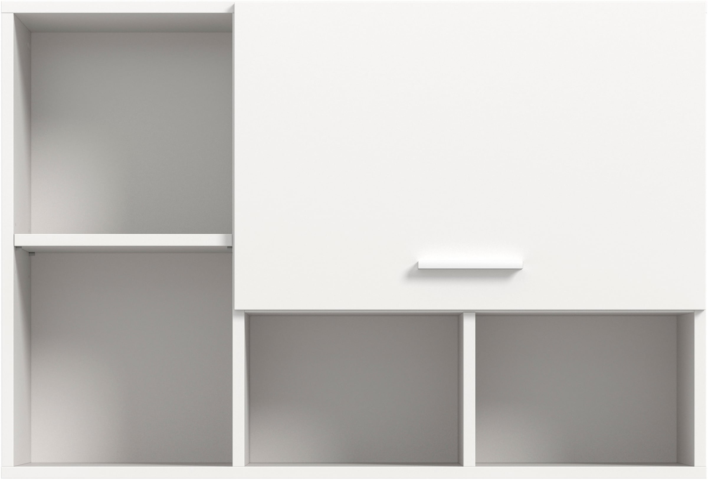 welltime Hängeschrank »FALAS, TOPSELLER! Breite 95cm, 1 Klappe, 5 Fächer« in verschiedenen Farben erhältlich, 1 Stk. tlg. Schrank, Wandschrank, Badschrank, Wäscheschrank