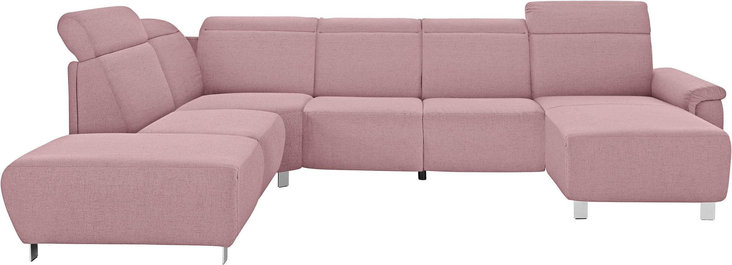 sit&more Wohnlandschaft »Township U-Form«, wahlweise mit elektrischer Wallfree-Funktion