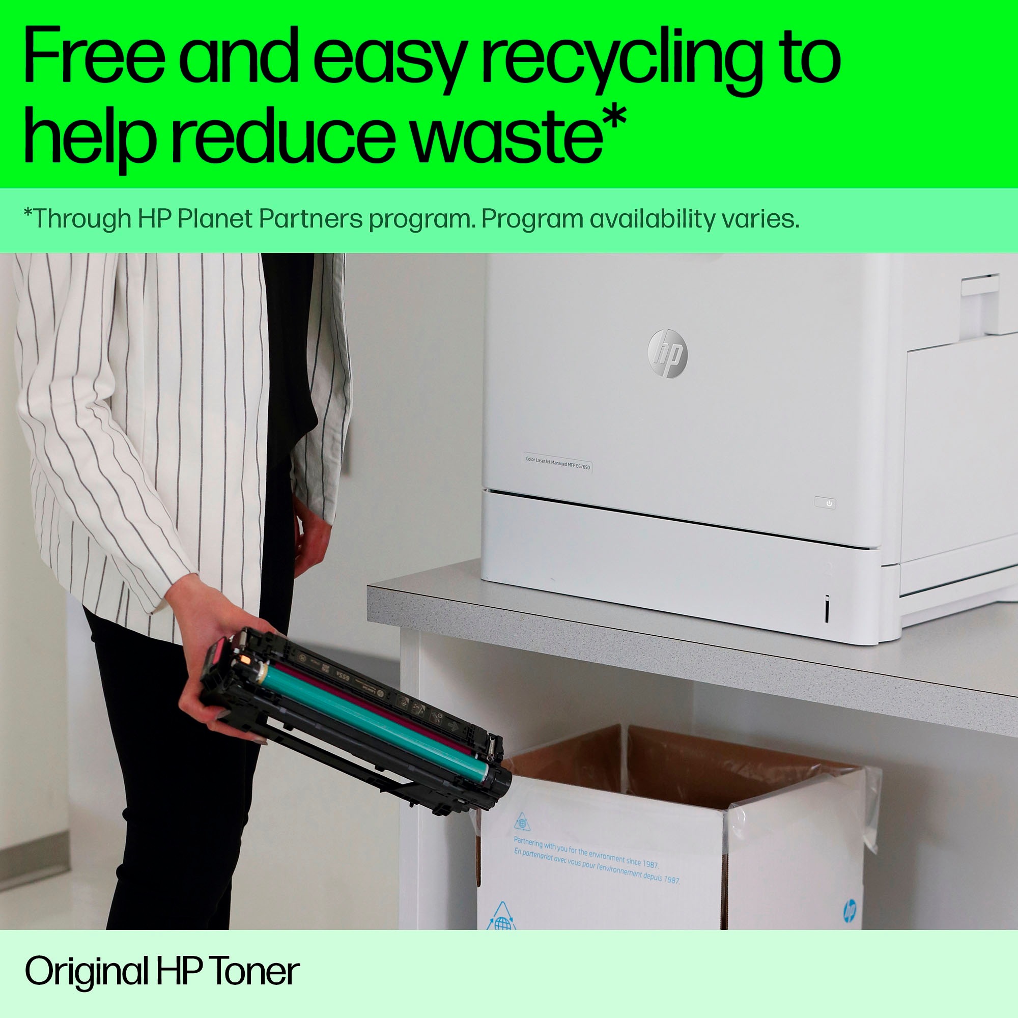 HP Tonerpatrone »650A CLJ Cartridge«