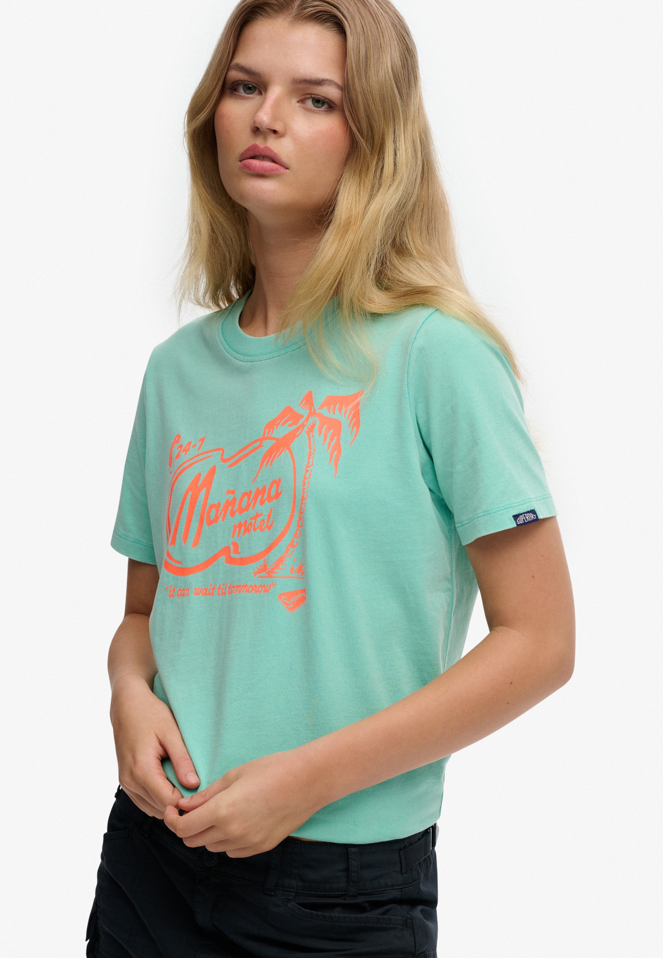 Superdry Print-Shirt »ROADSIDE TRADE RELAXED TEE«