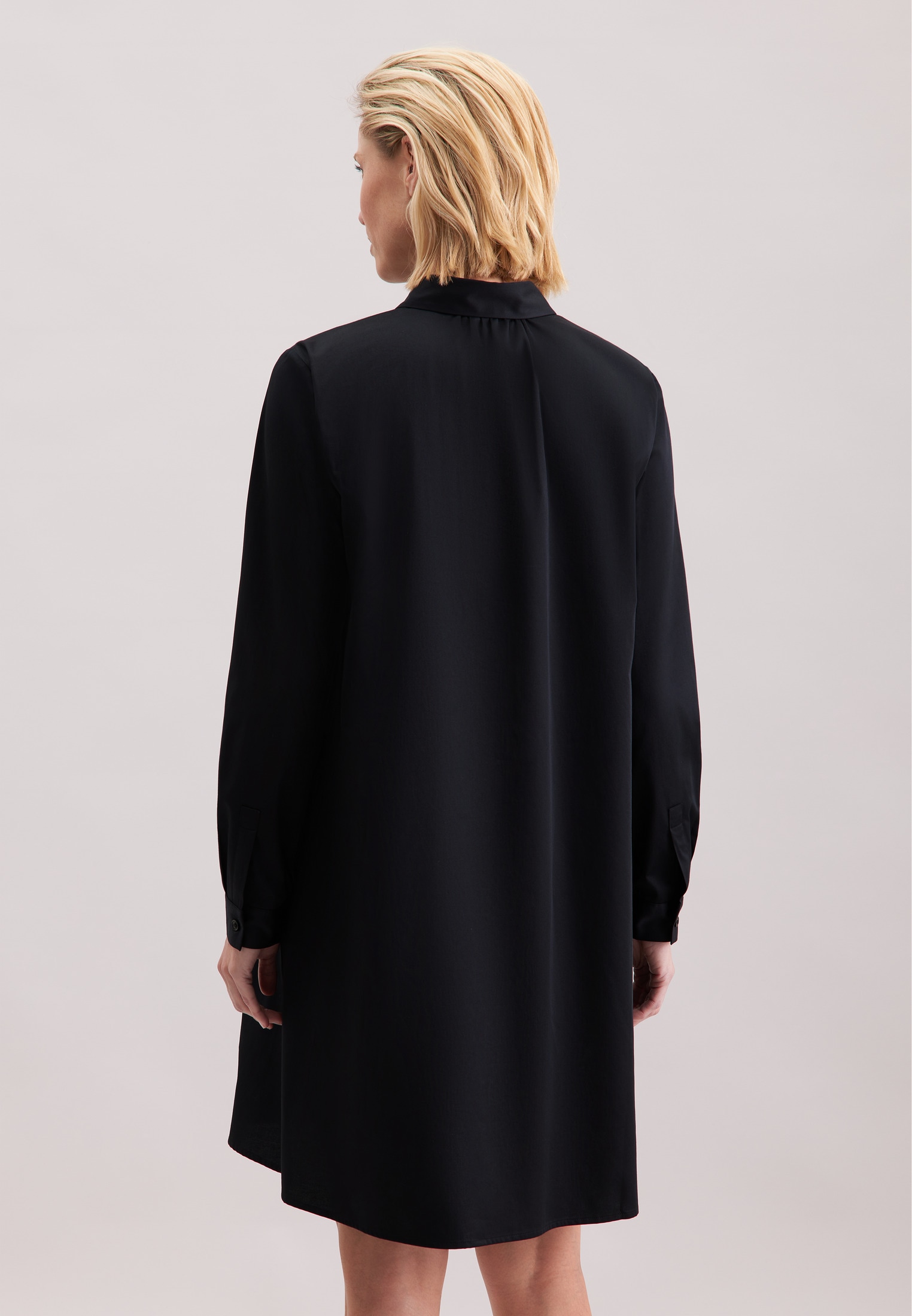seidensticker Sommerkleid »Schwarze Rose« 1/1 Kragen Uni
