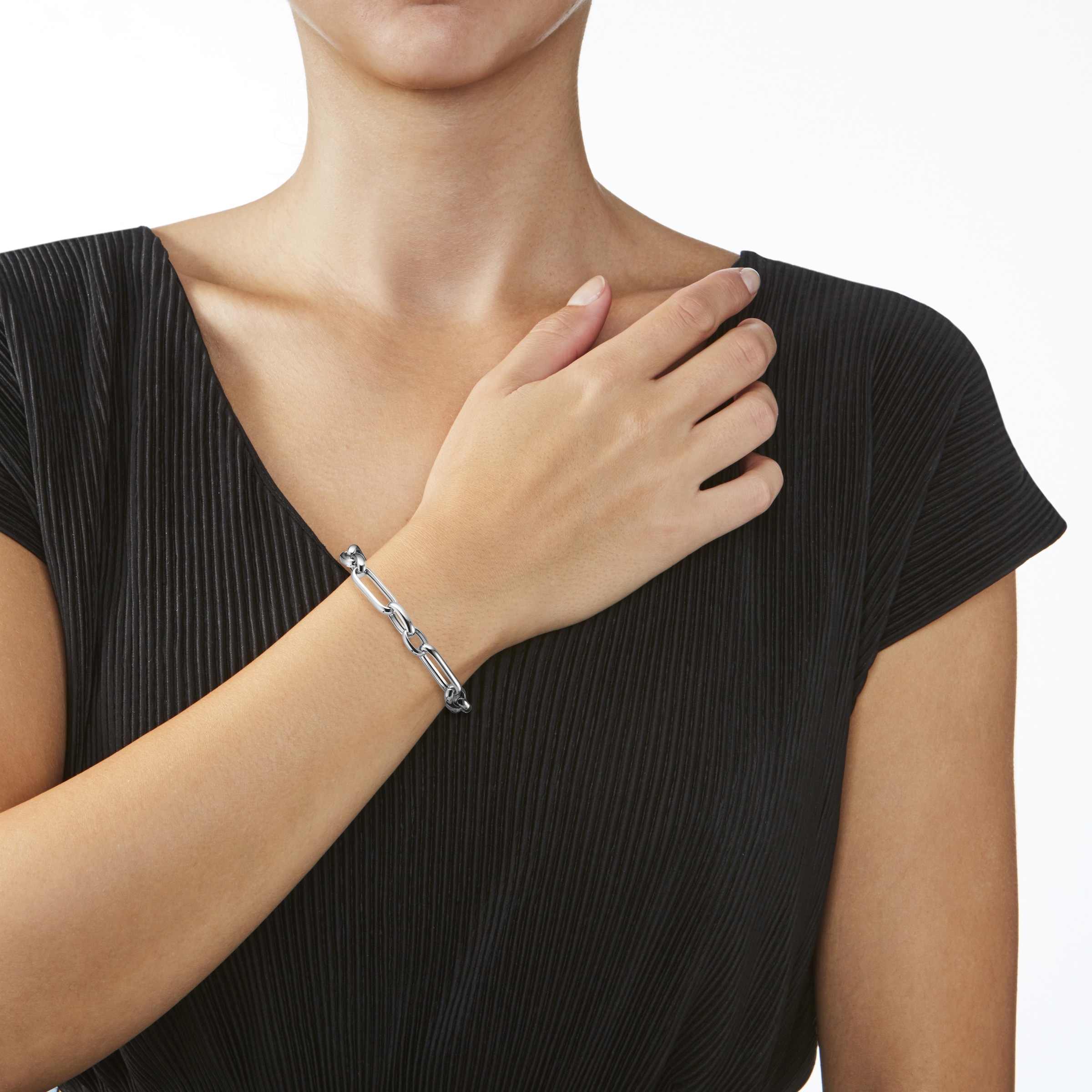 GIORGIO MARTELLO MILANO Armband »Armband Gliederkette, Silber 925«