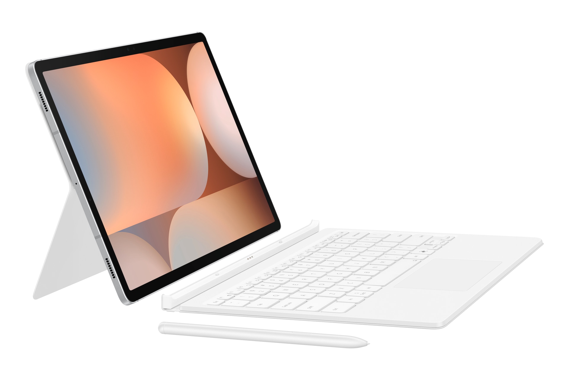 Samsung Tablet-Hülle »Book Cover Keyboard für Galaxy Tab S10+ | S9+ | S9 FE+«, Tastatur Cover, Schutzhülle, Tablethülle, Case, Schutzcase, stoßfest