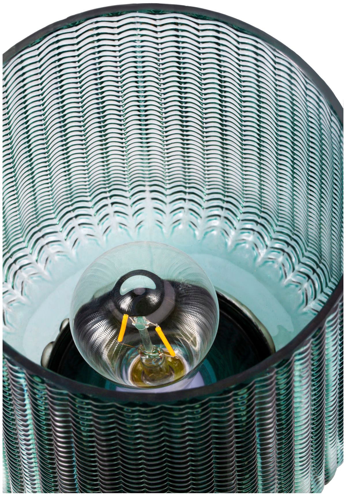 Pauleen Tischleuchte »Pretty Glamour«, 1 flammig, Leuchtmittel E27 | Leuchtmittel wechselbar, E27, Batterbiebetrieben, Timerfunktion, Windlicht