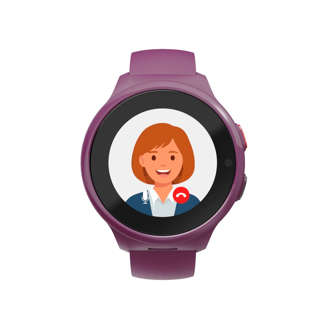 Hama Smartwatch »Kinder-Smartwatch (GPS, Telefonfunktion, Schulmodus, SOS)«(30,4)