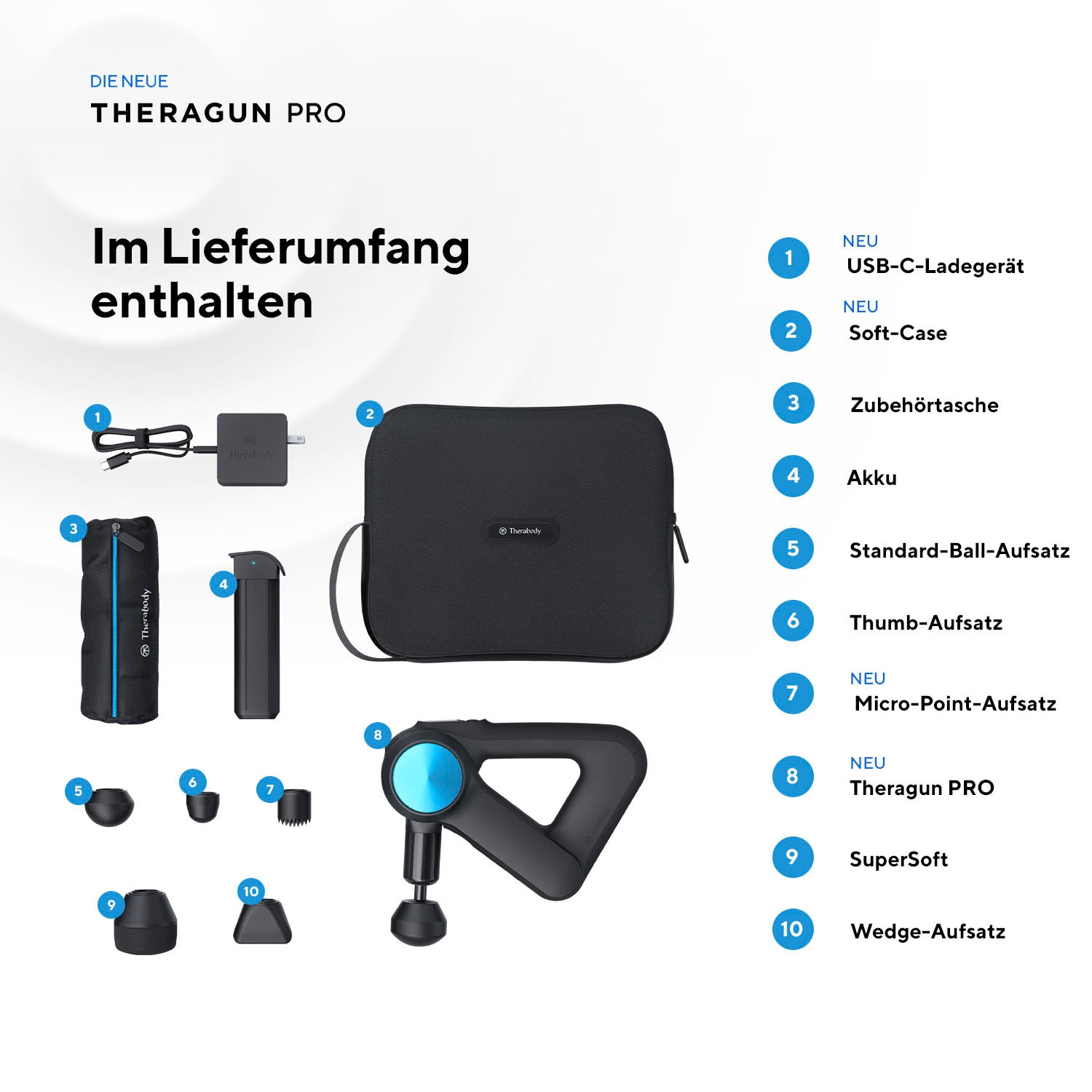 Therabody Massagepistole »Theragun Pro (5.Generation)«