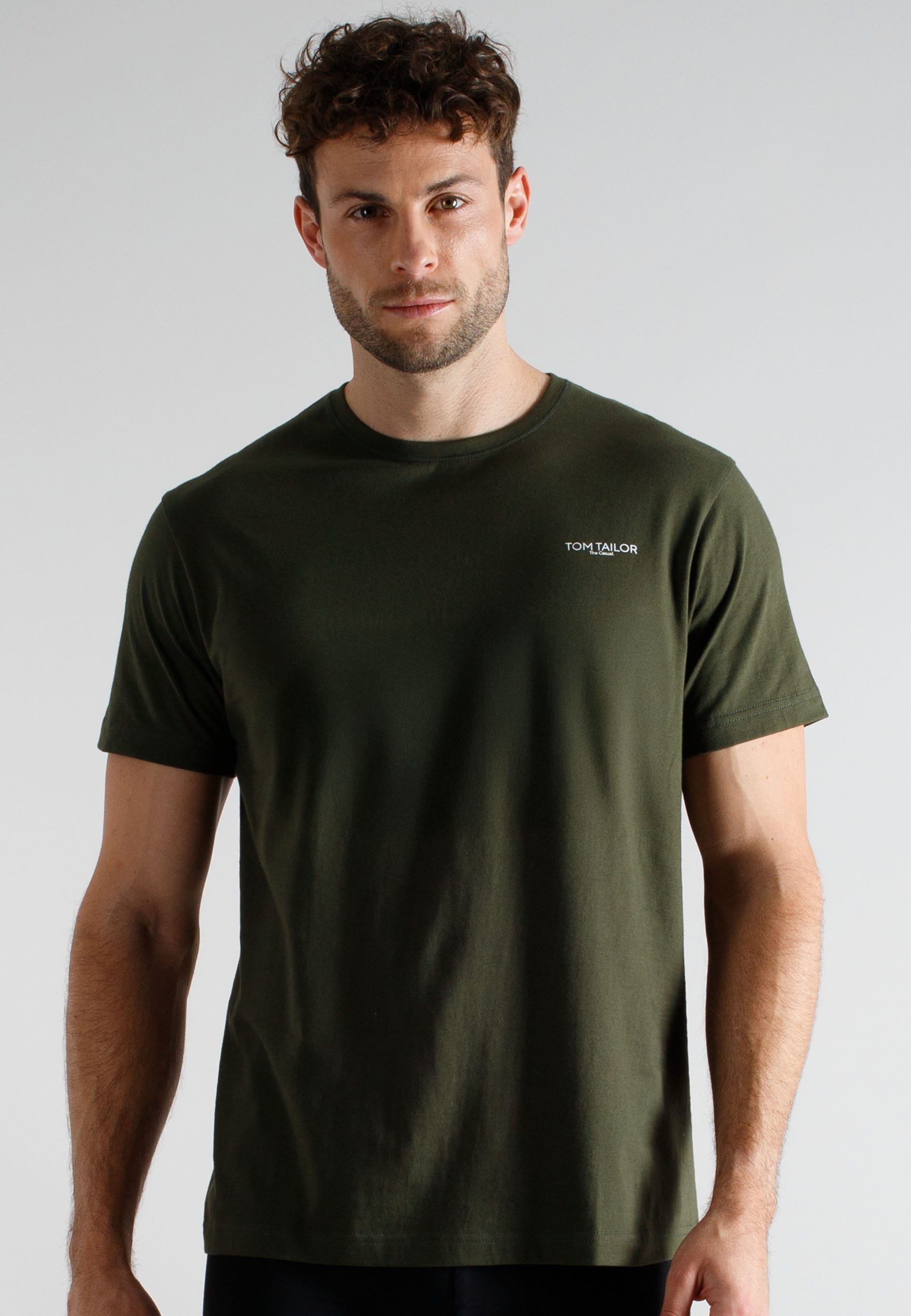 TOM TAILOR T-Shirt 3er Pack,  lässiger Casual-Stil