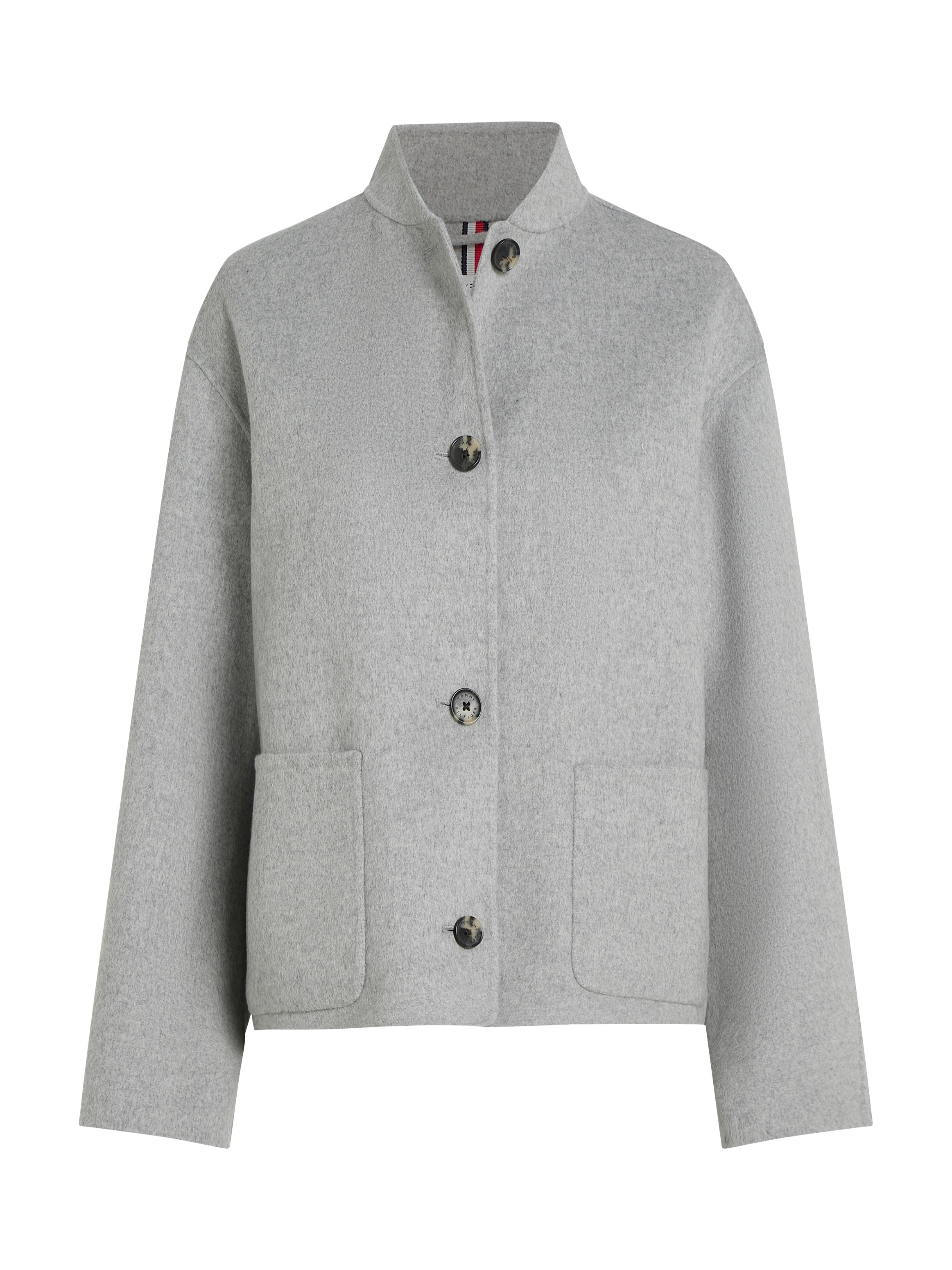 Tommy Hilfiger Bomberjacke »DF WOOL BOMBER JACKET«, mit Wollanteil