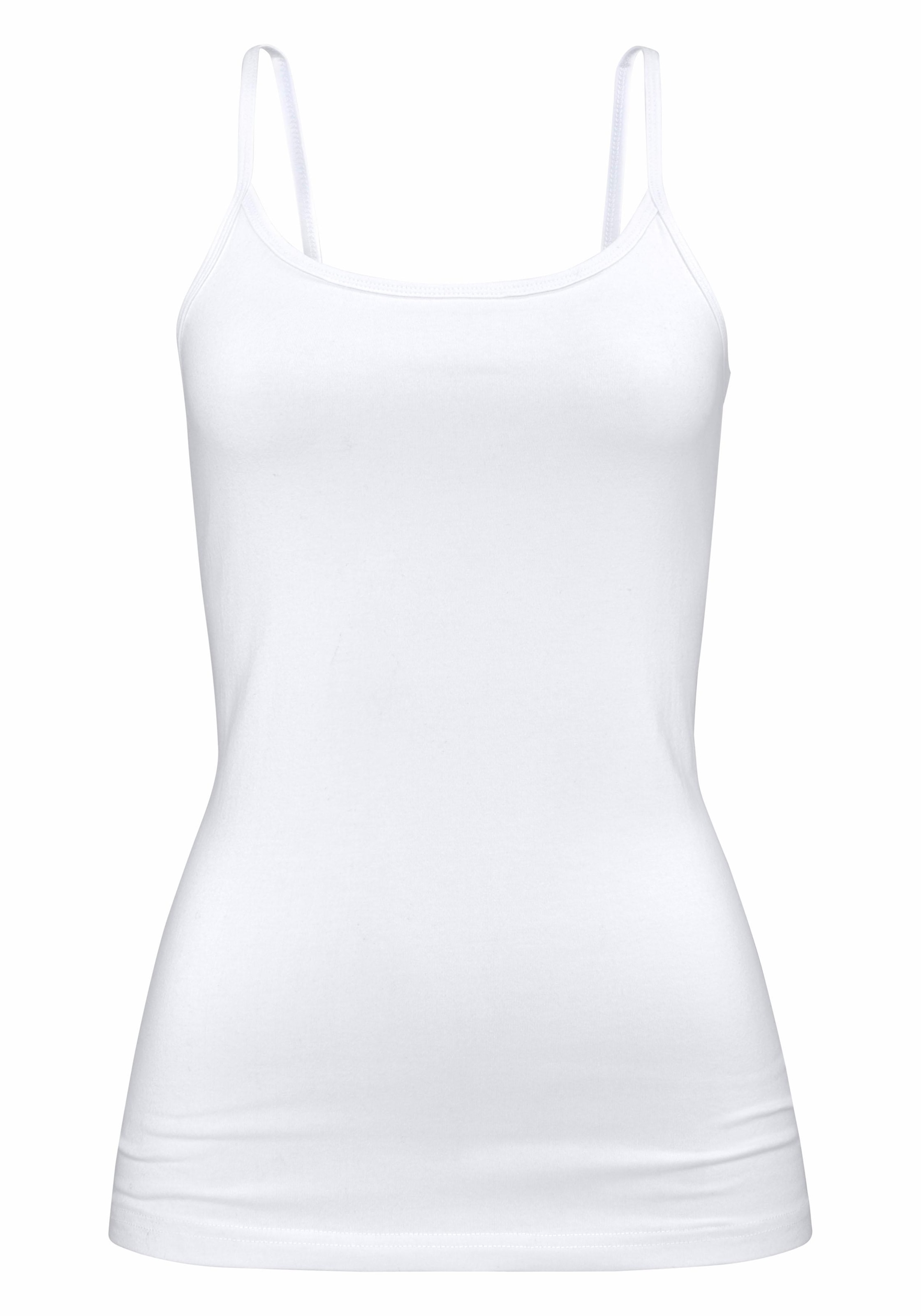 Baumwoll-Qualität (2er-Pack), aus elastischer bei ♕ Unterhemd, H.I.S