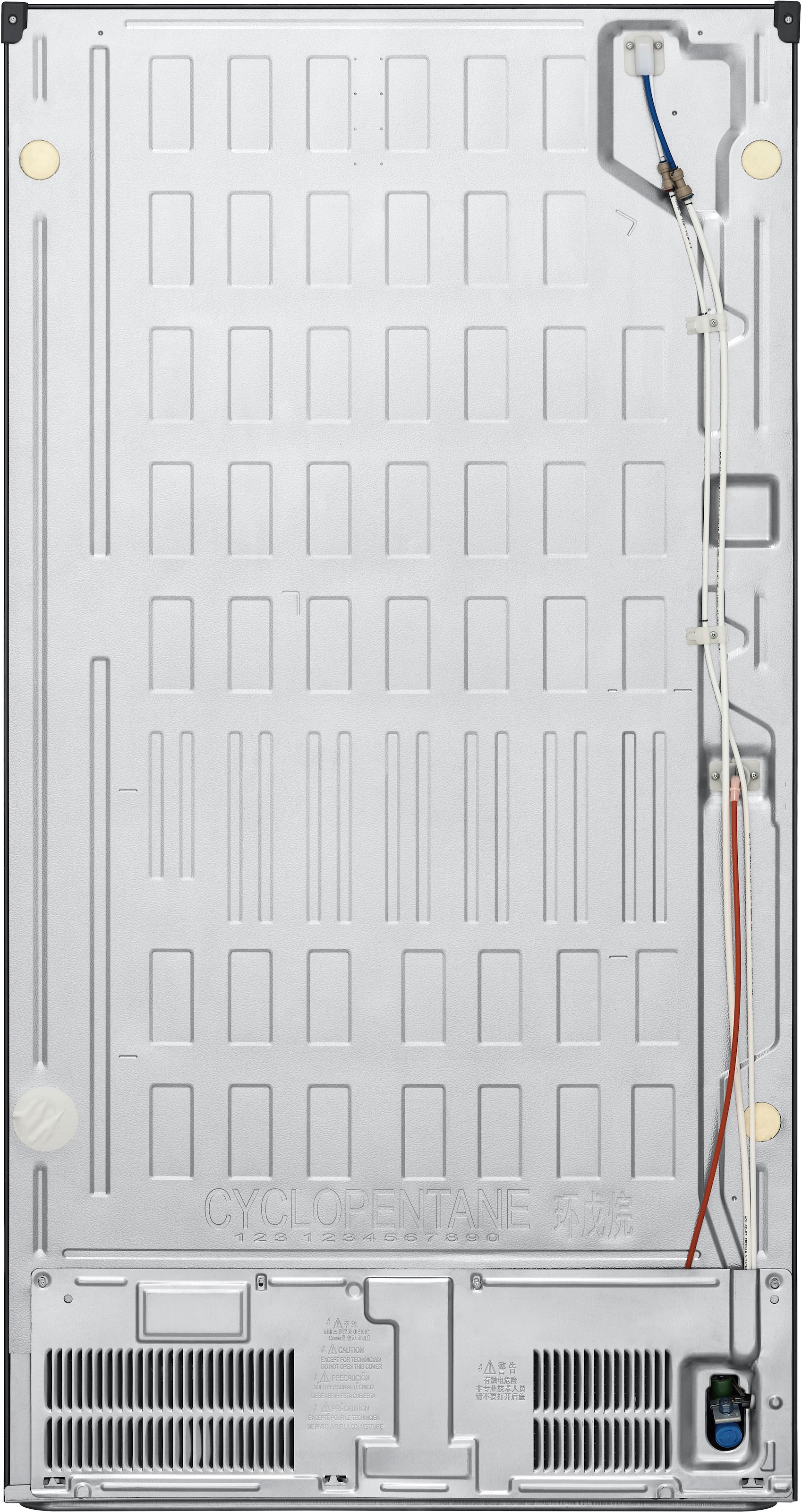 LG Multi Door »GMG960MBEE«, InstaView®: zweimal klopfen, reinschauen! mit Craft Ice - Spender