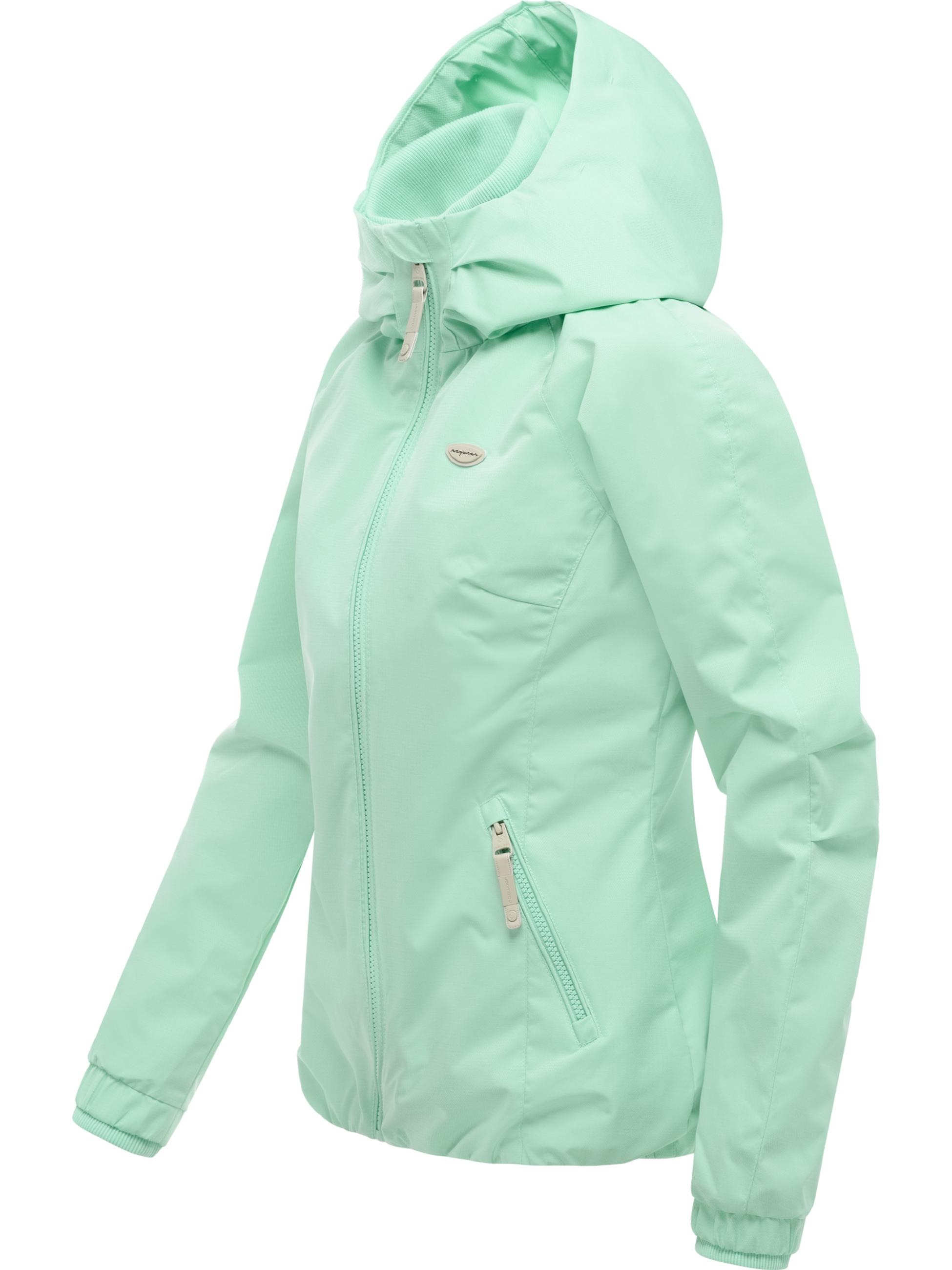 Ragwear Outdoorjacke »Übergangsjacke Dizzie Tech« mit Kapuze Wasserdichte Damen Übergangsjacke mit großer Kapuze