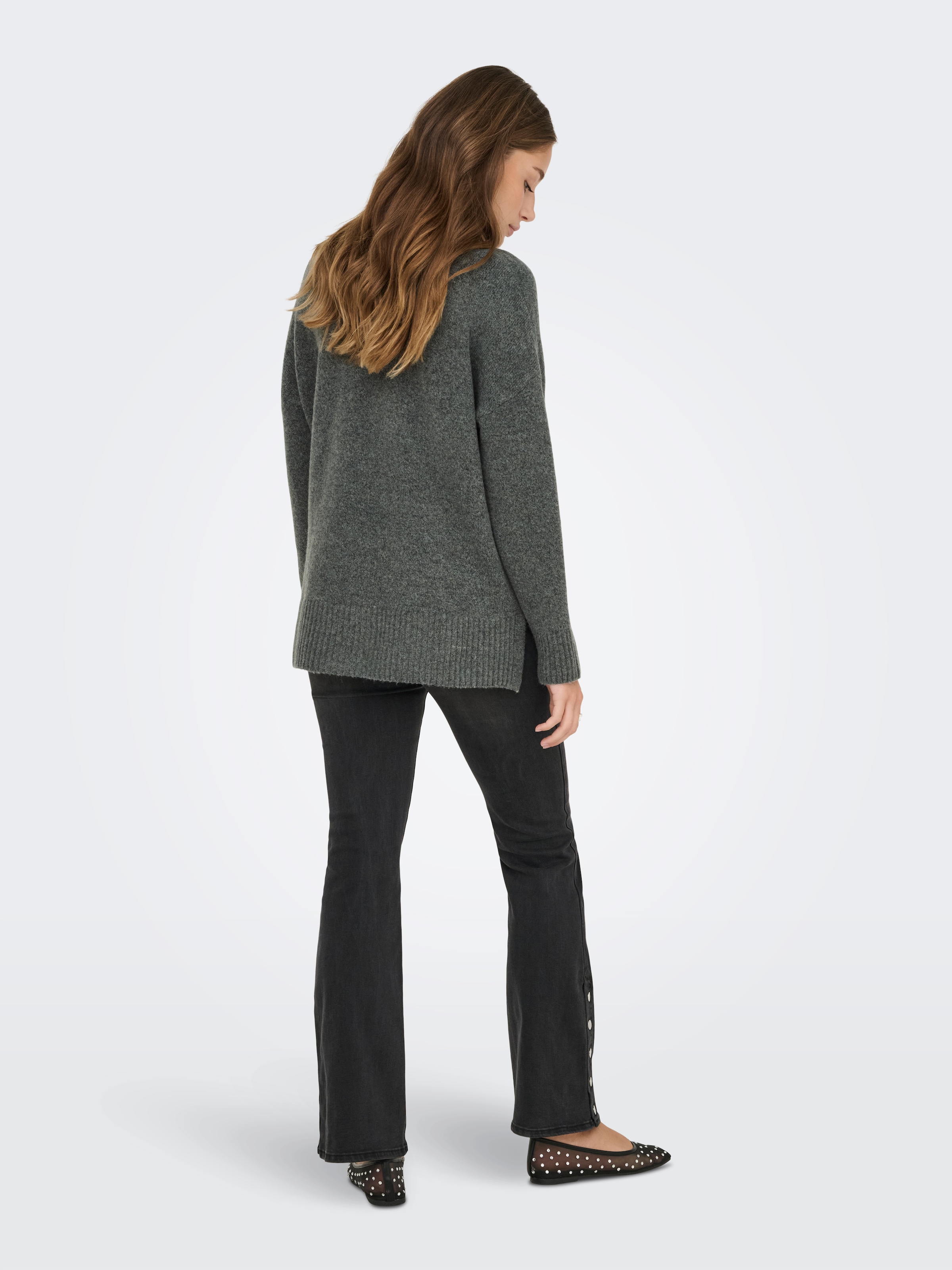 ONLY Strickpullover »ONLHAZEL LS HIGHNECK OVERS PULL KNT NOOS«