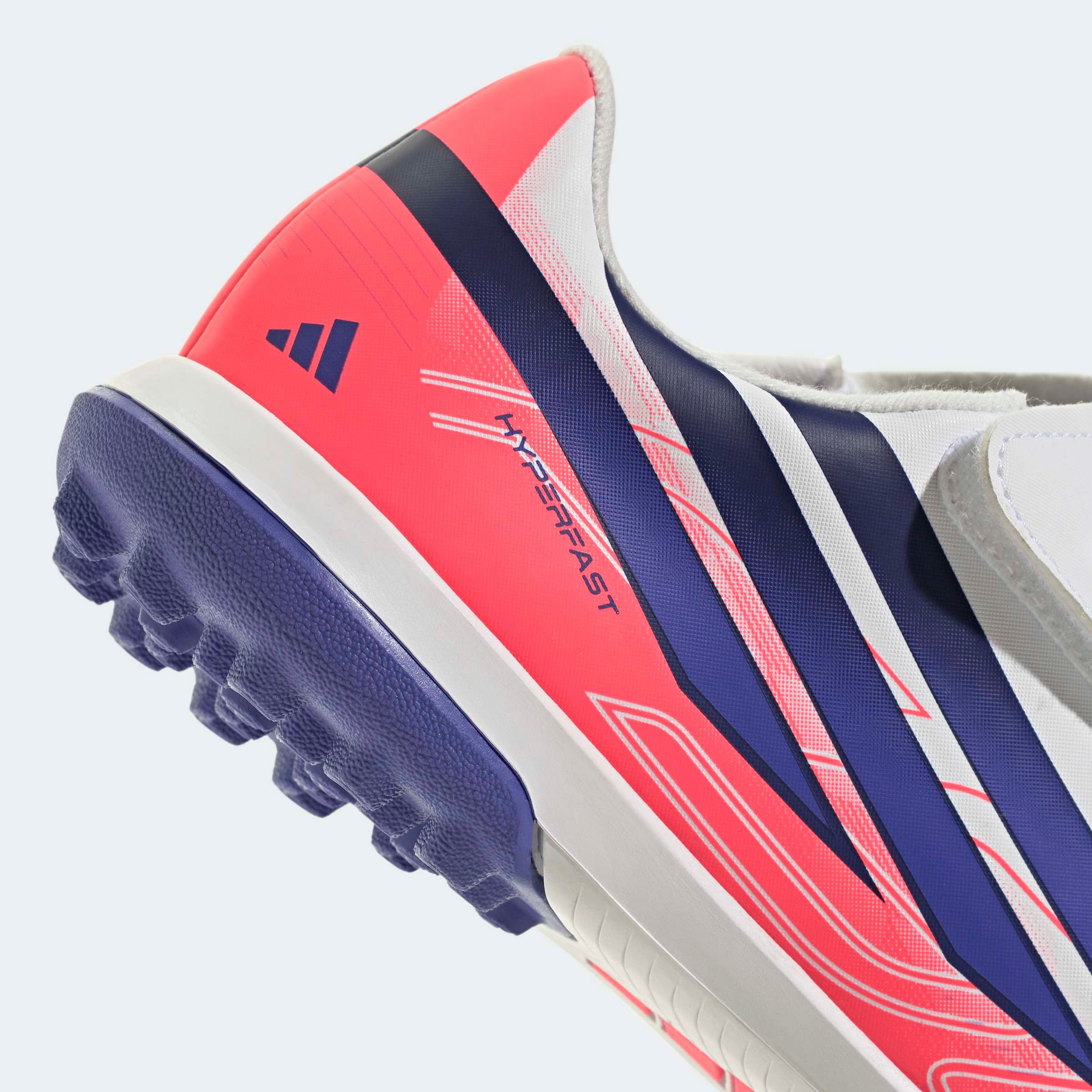 adidas Performance Fußballschuh »F50 HYPERFAST CLUB KIDS , HYBRIDRASEN, KLETTVERSCHLUSS«  für Kinder & Jugendliche