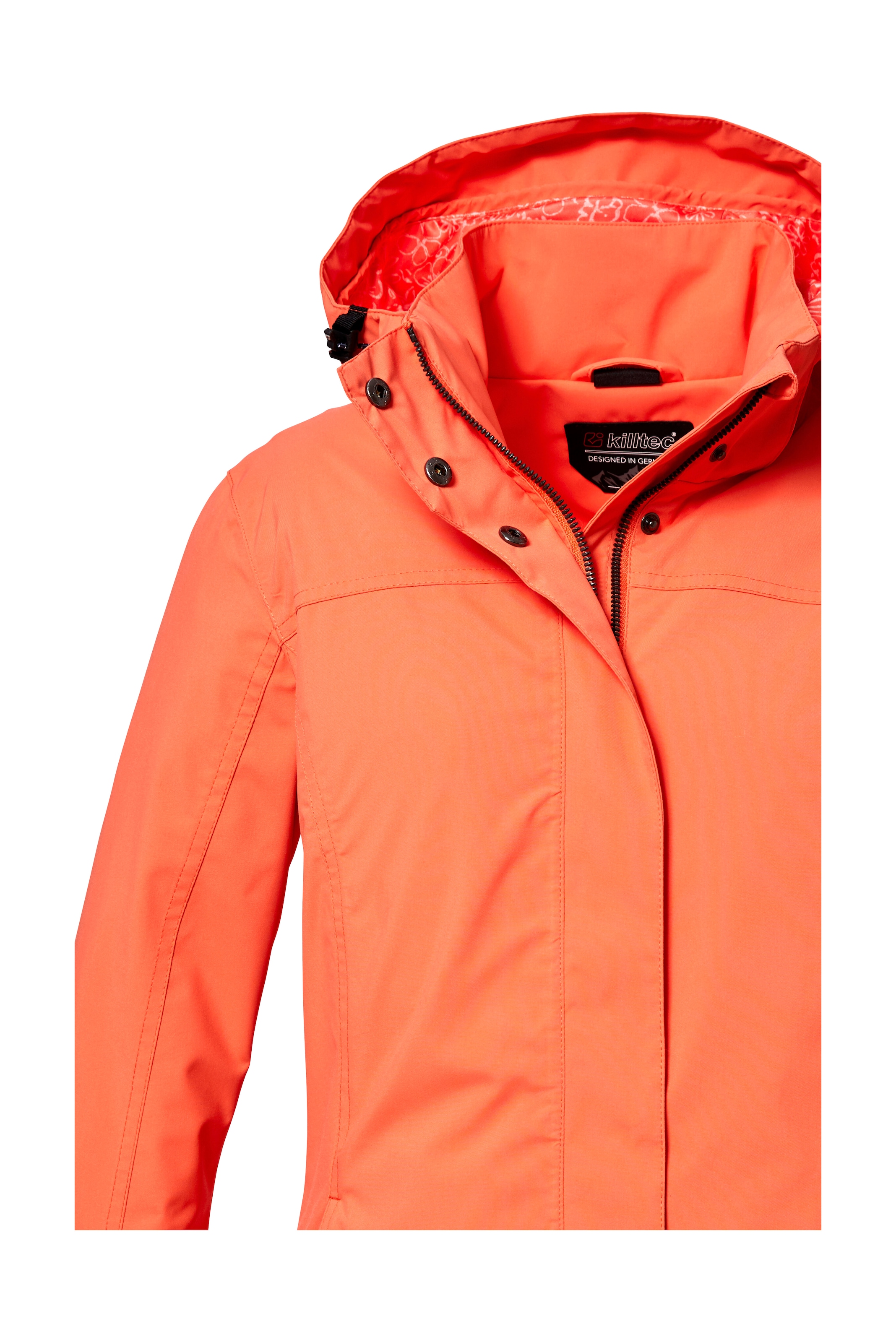 Killtec Outdoorjacke »KOS 42 WMN JCKT« Wasser- u winddicht, atmungsaktiv, Kapuze abzippbar, Ärmel verstellbar