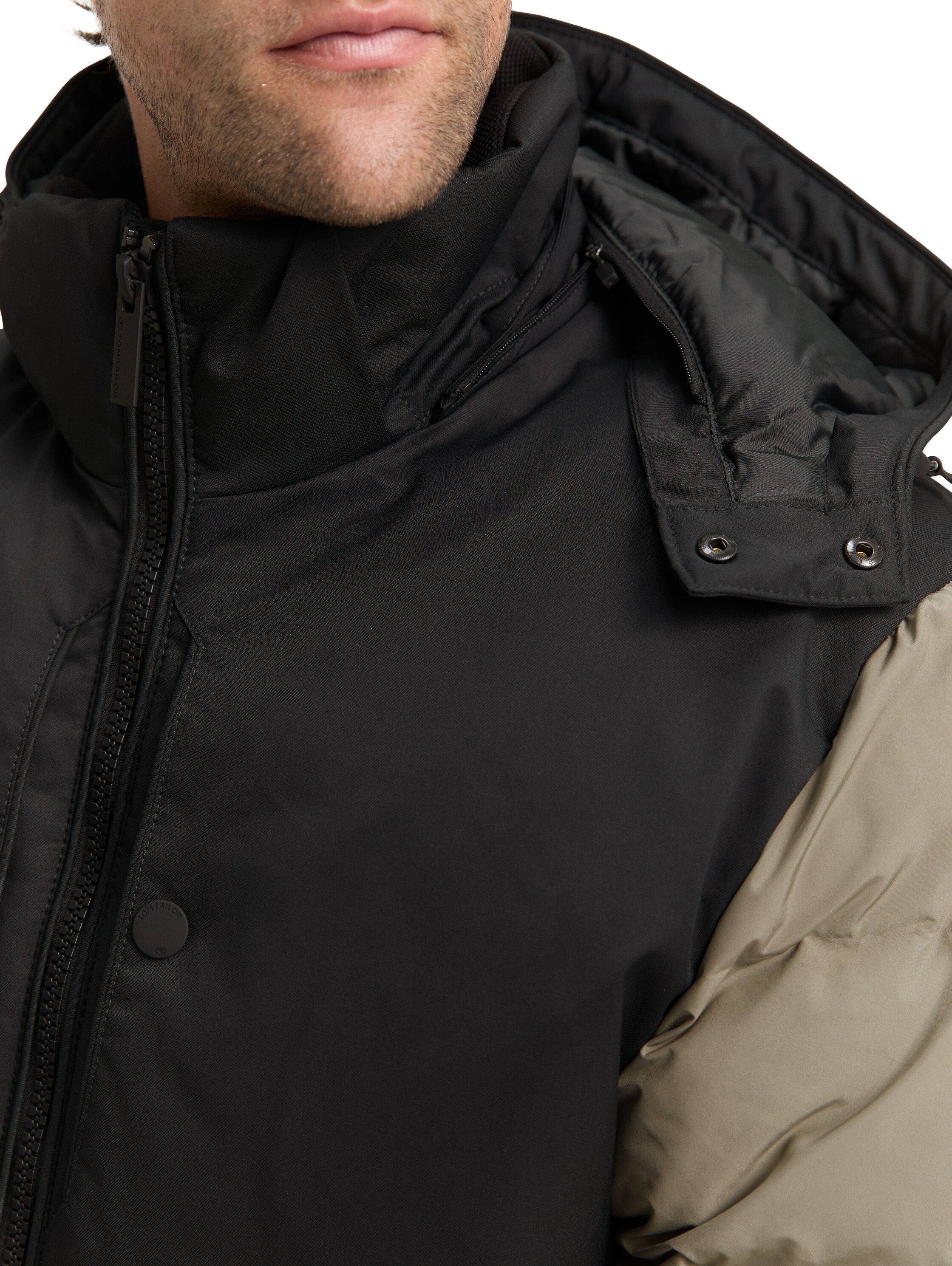 TOM TAILOR Steppjacke mit Kapuze mit Kapuze