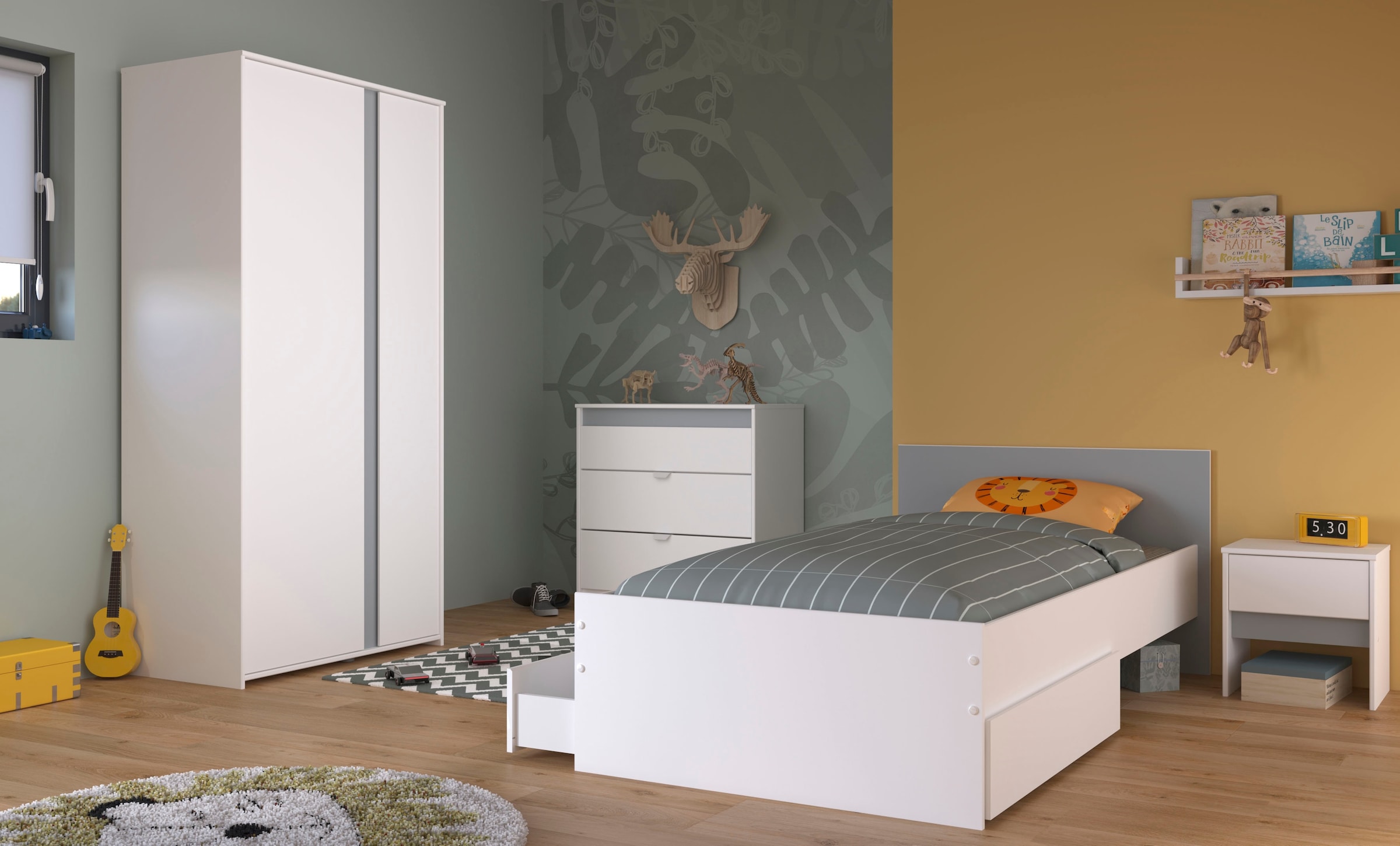 Parisot Jugendzimmer-Set »Pirouette«, (Set, 5 tlg.)