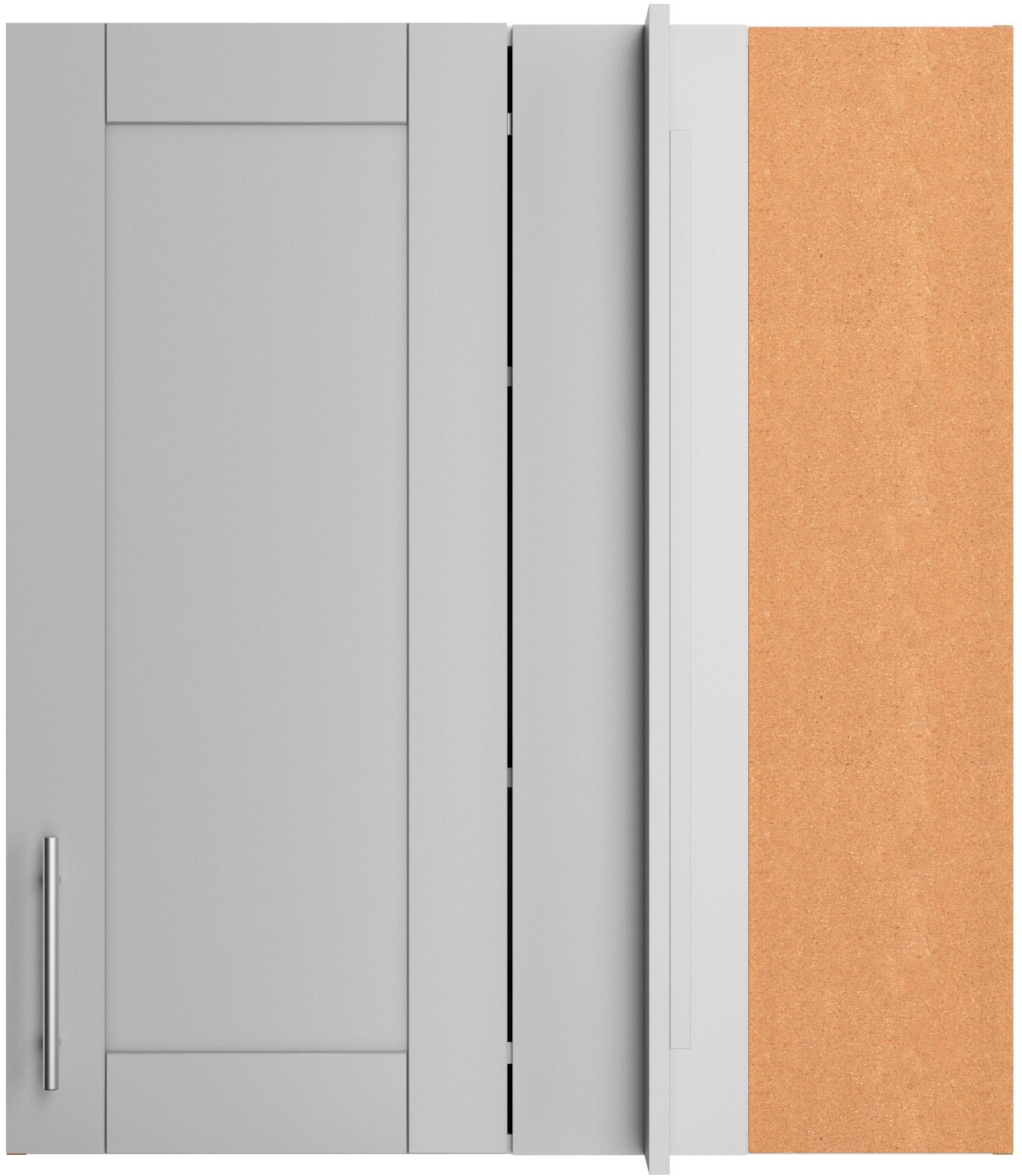 OPTIFIT Eckhängeschrank »Ahus«, Breite 80 x 45 cm