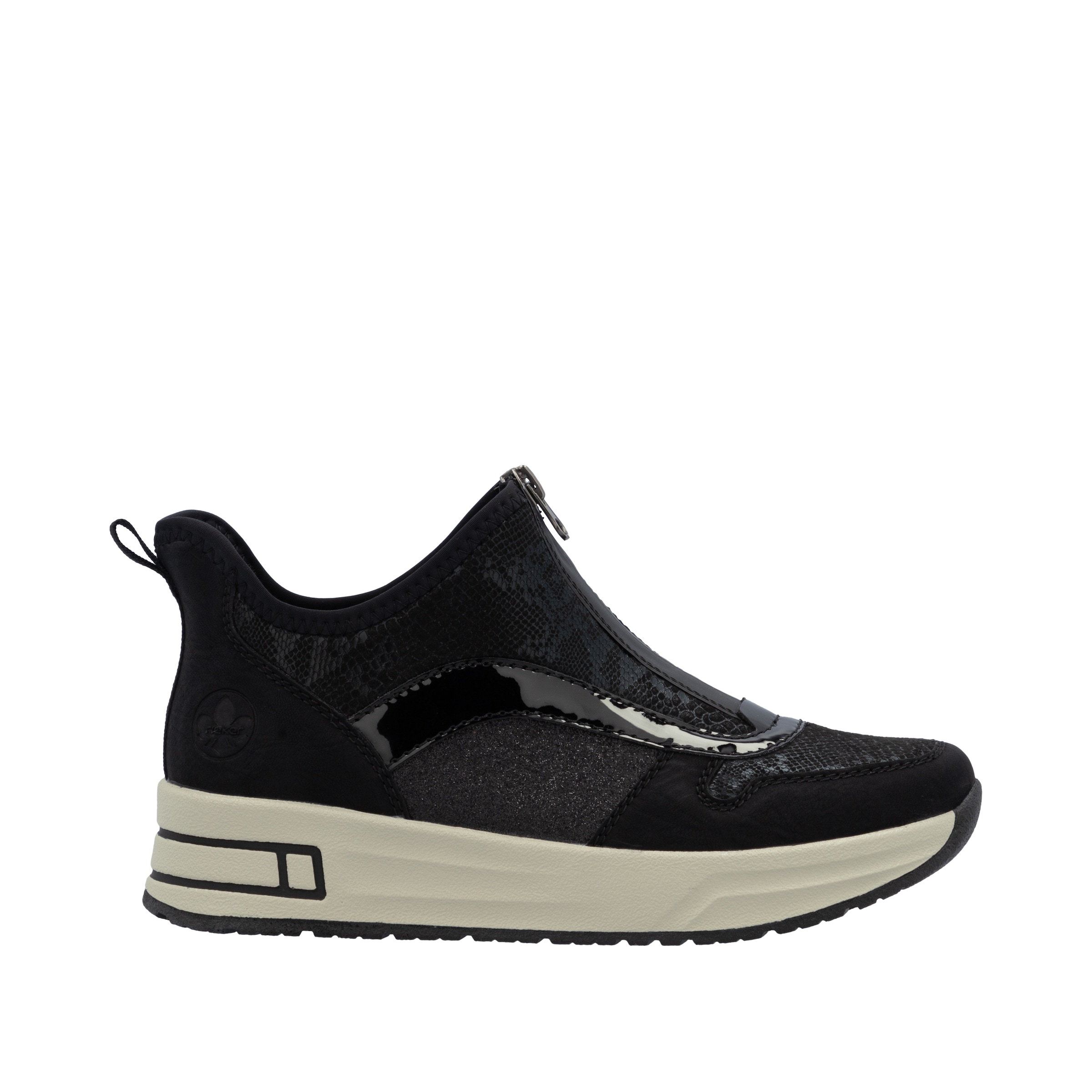 Rieker Sneaker »Ready2GO«  Plateauboots, Stiefelette, High-Top-Sneaker mit Vorderreißverschluss