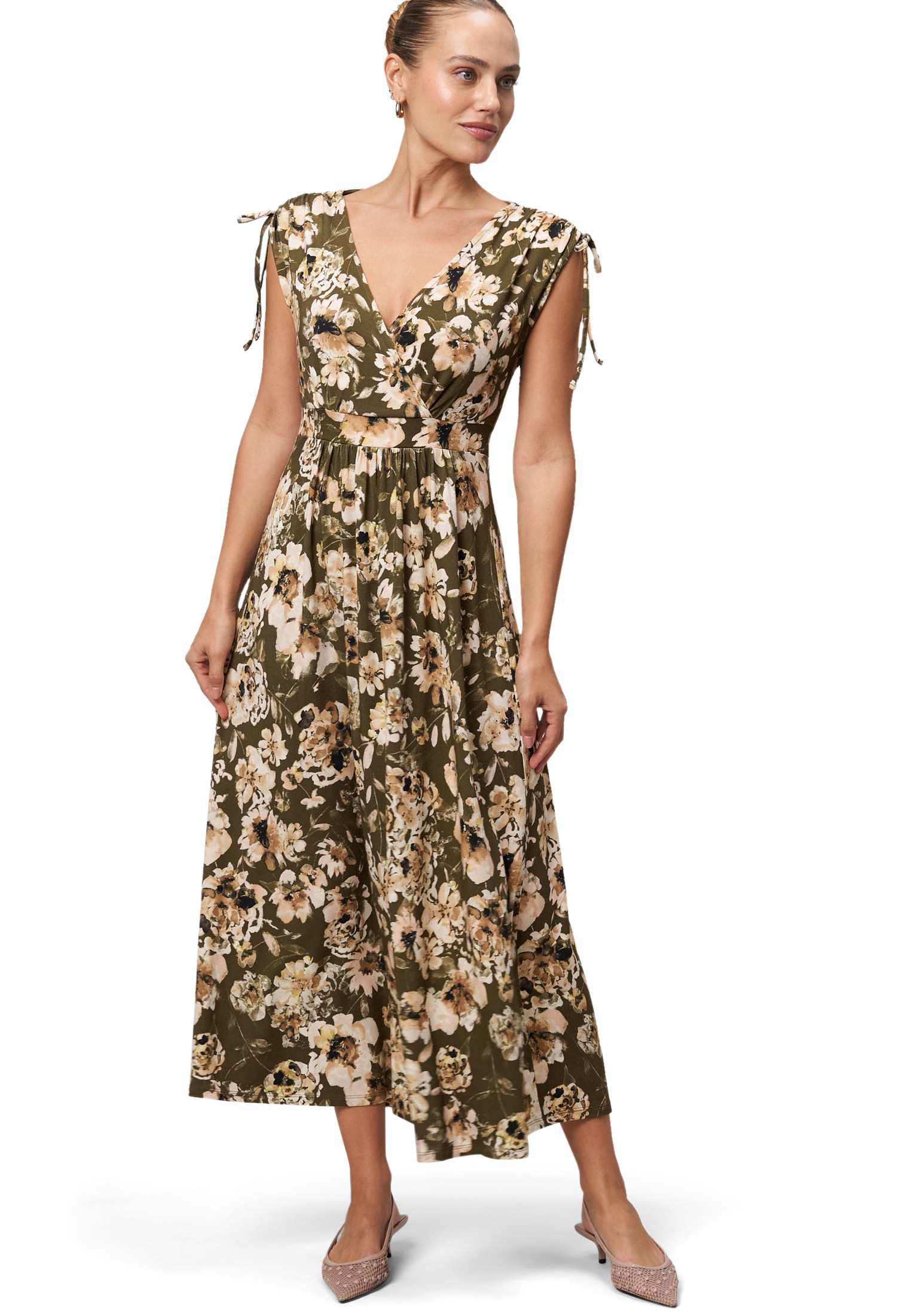 Zero Jerseykleid »Jerseykleid mit Blumenmuster«