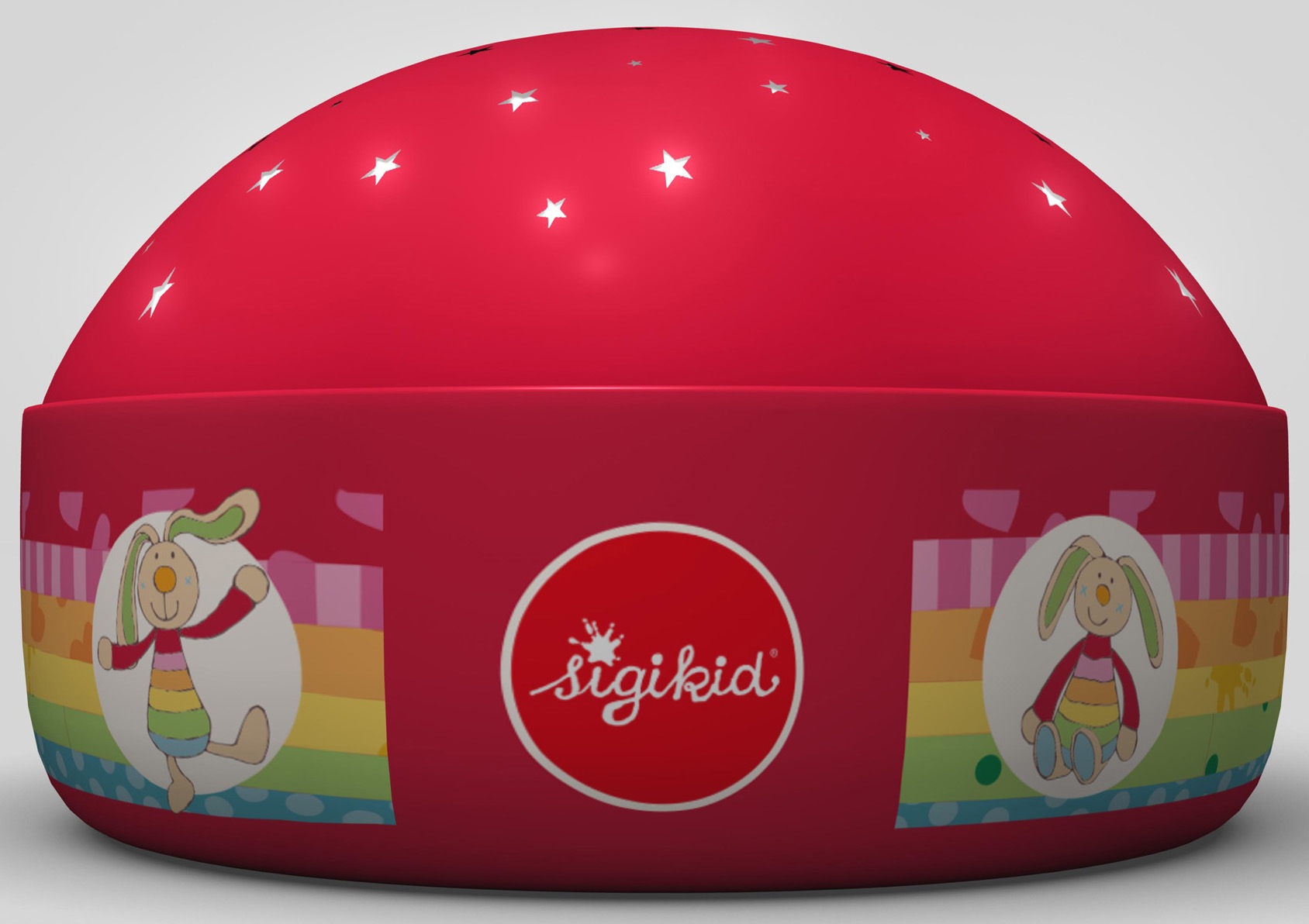 niermann LED Nachtlicht »Rainbow Rabbit Projektor«, 1 flammig, Nachtlicht Rainbow Rabbit Projektor