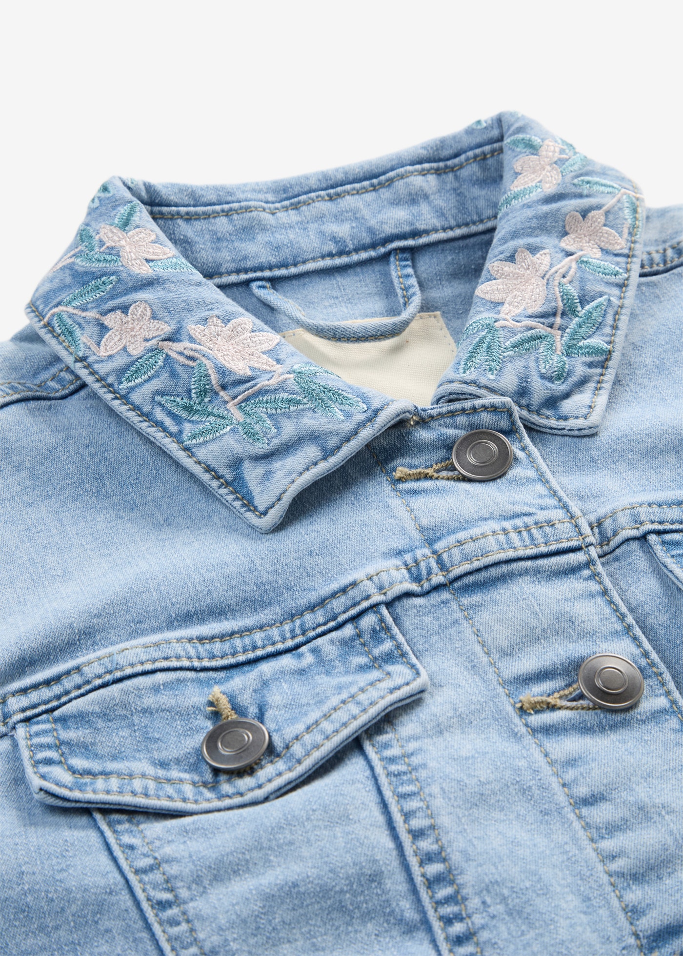 bonprix Jeansjacke lockere Passform, mit Hemdblusenkragen