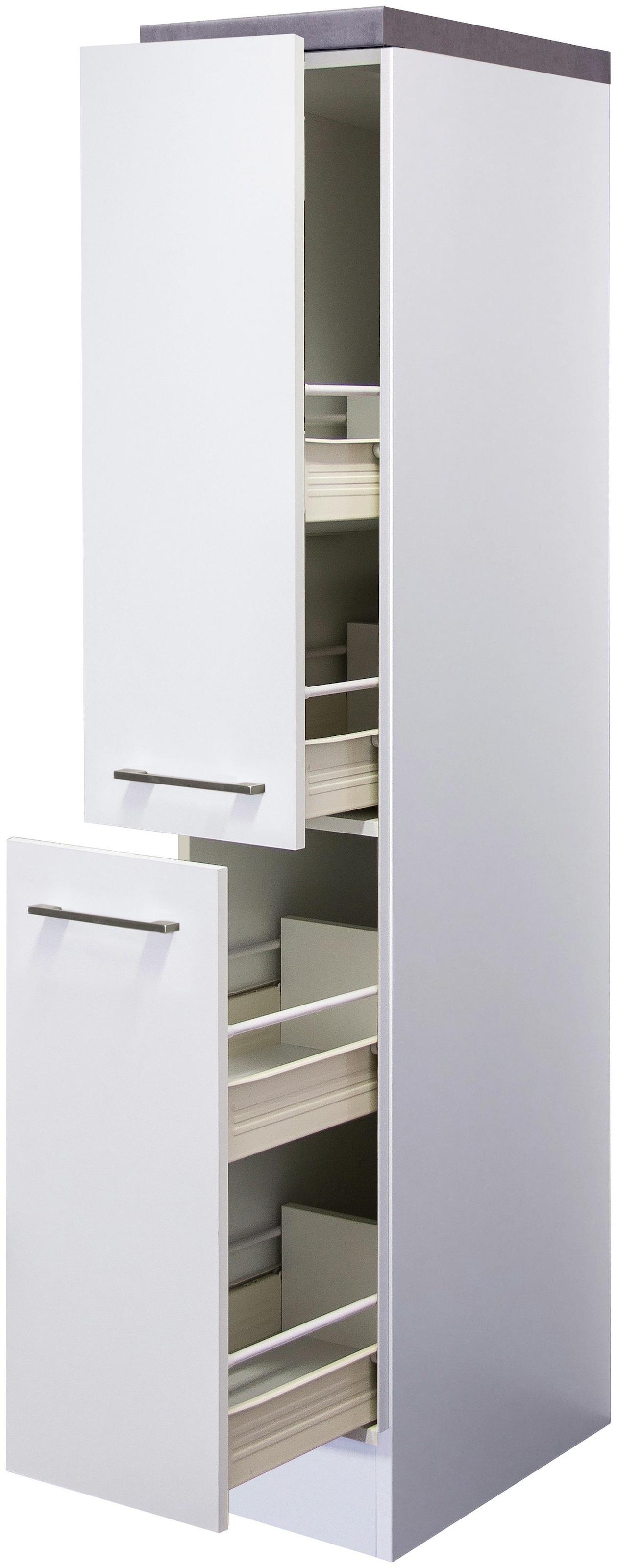 Flex-Well Apothekerschrank »Kopenhagen«, (B x bestellen 60 30 162 T) x mit Ablagen x auf H 4 cm, Raten x