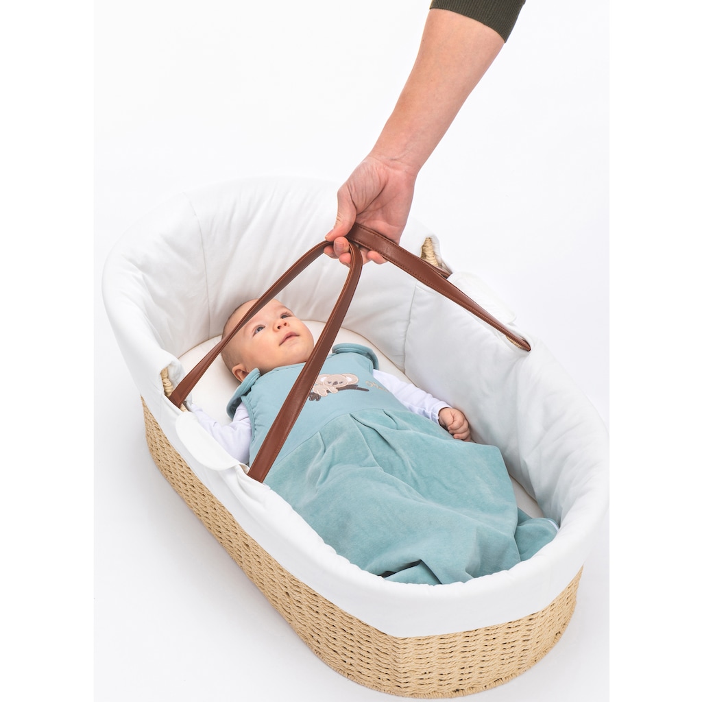 Fillikid Babytrage »Moseskorb, natur«, bis 9 kg