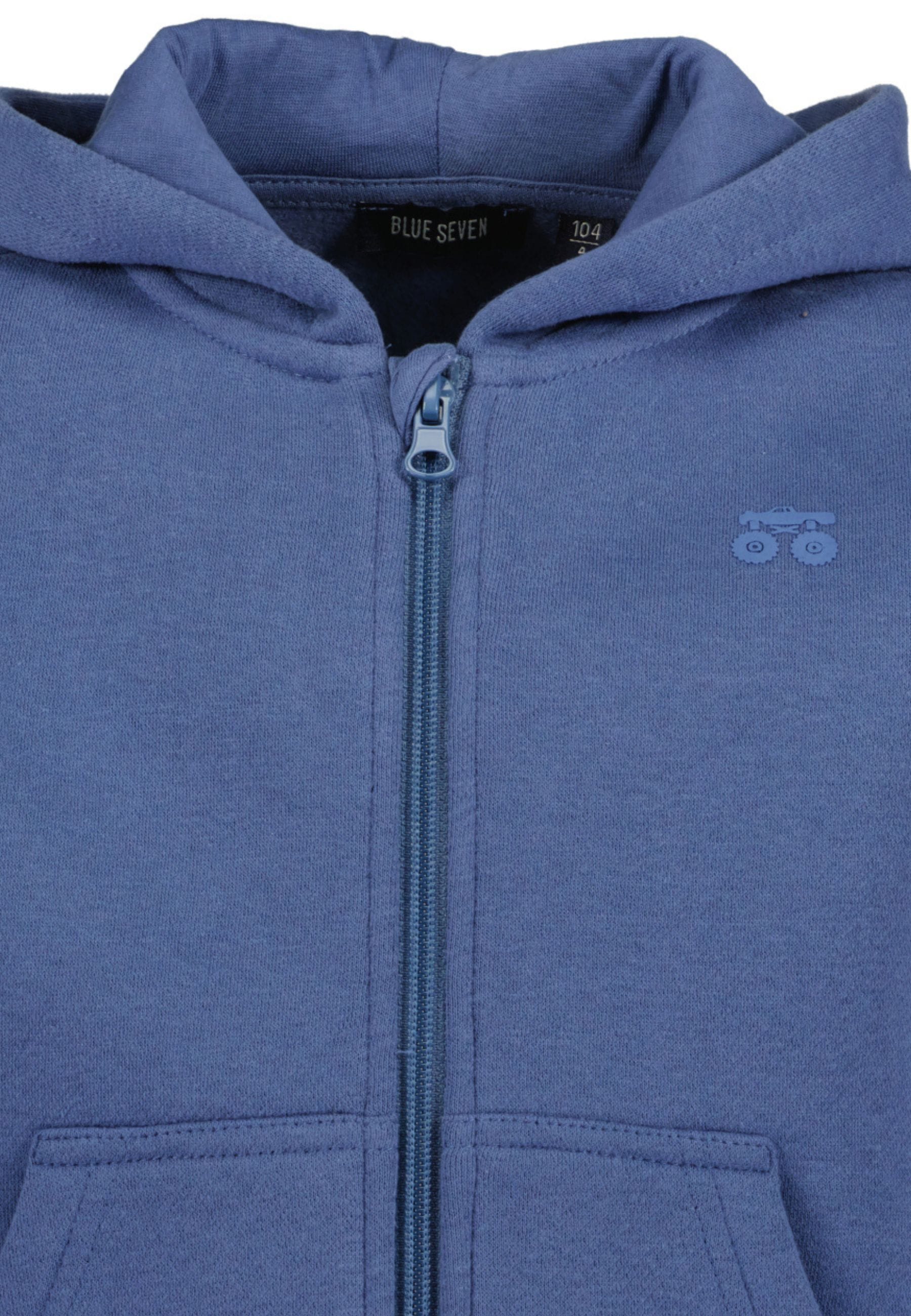 Blue Seven Kapuzensweatjacke Baumwollmischung