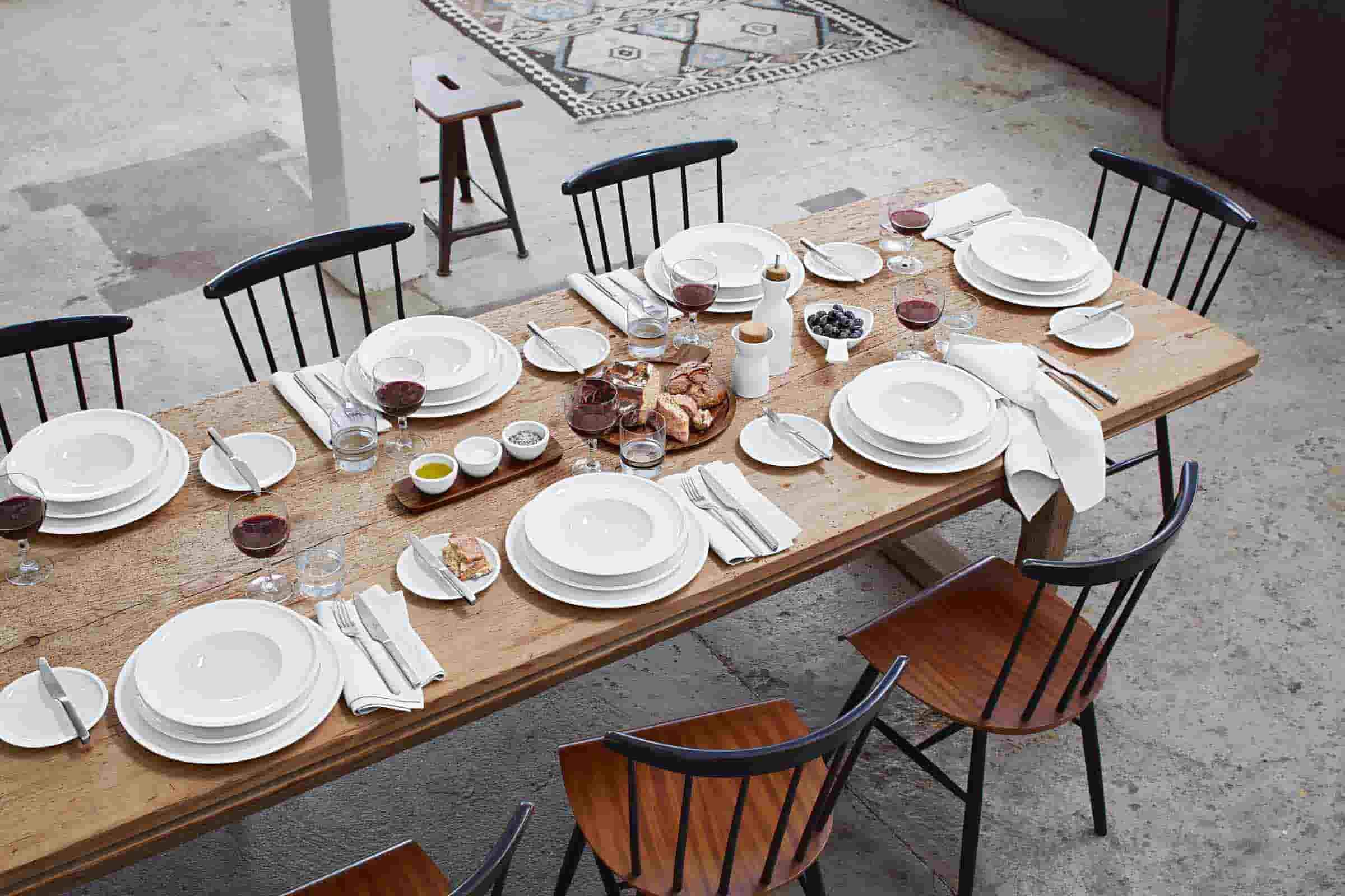 Villeroy & Boch Pastateller »Pastateller Artesano Original ø 30 cm 4er Set weiß«