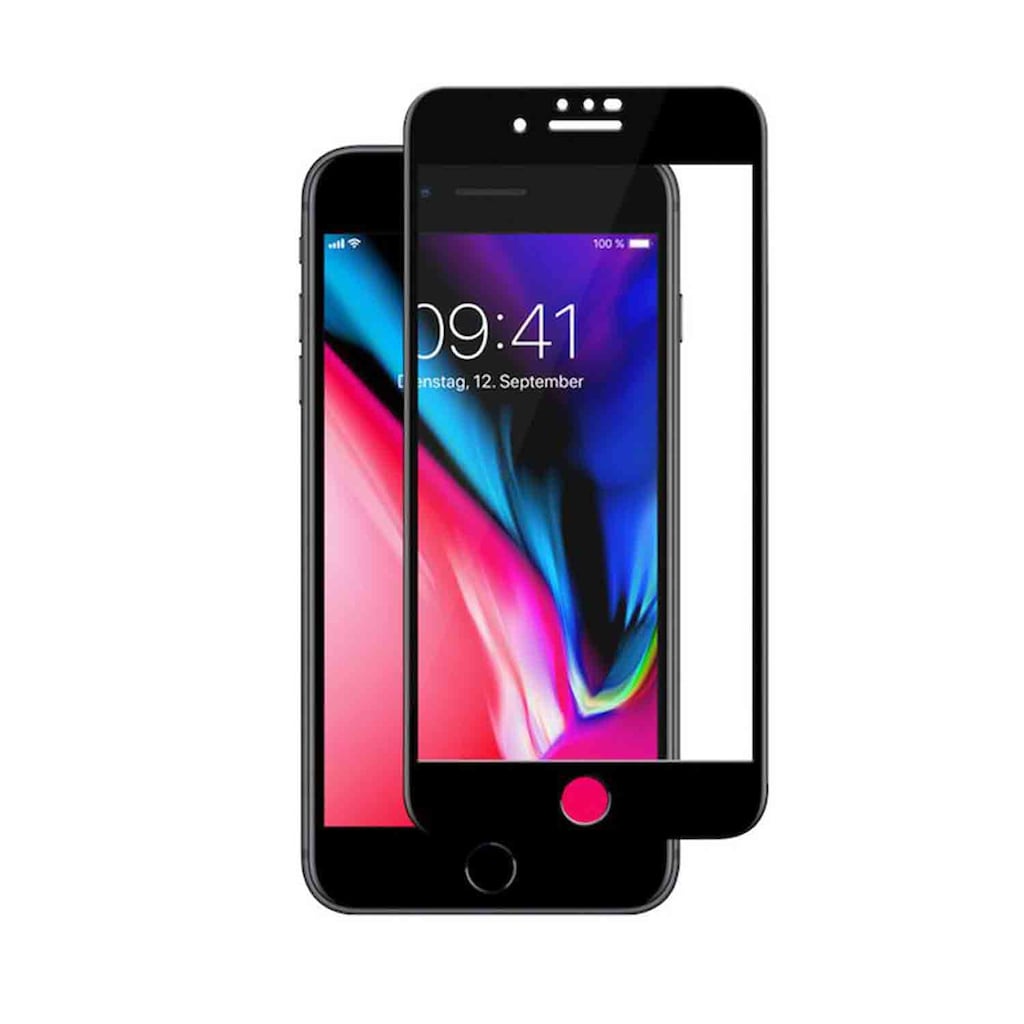 Woodcessories Displayschutzglas »3D Panzerglas«, für iPhone 6-iPhone 6s-iPhone 7-iPhone 8-iPhone SE (2020)
