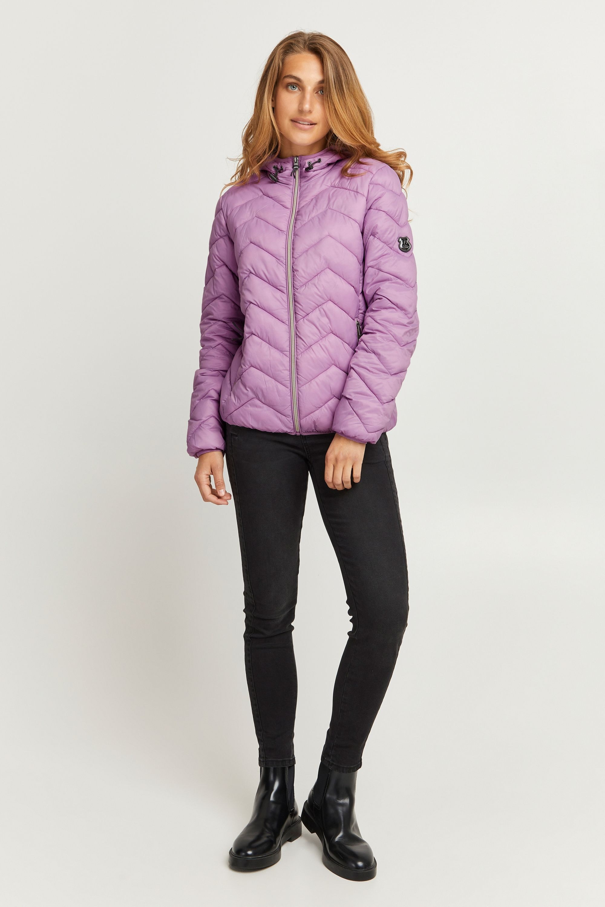 fransa Steppjacke »Steppjacke FRPadma«, mit Kapuze