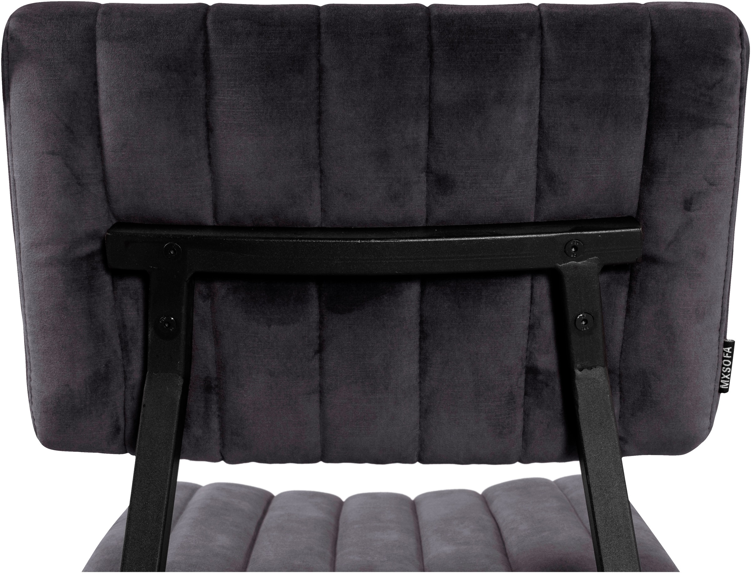 OMG Design Esszimmerstuhl »Ivan«, (Set), 2 St., Stoff, pflegeleichter Samtvelour Bezug, Küchenstuhl