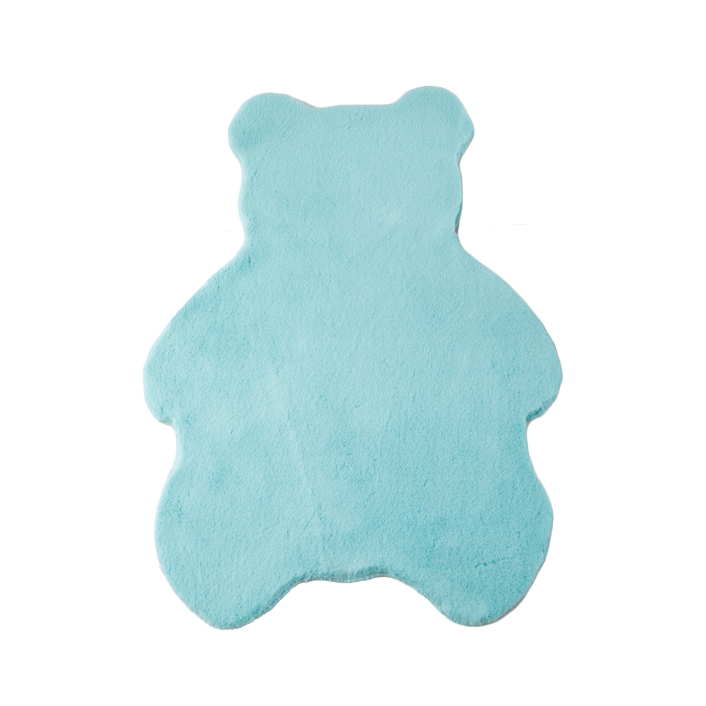 Ayyildiz Teppiche Designteppich »CATY 5303«, Motivform, 25 mm Höhe, Teddy, Besonders weich / Softflor /Kunstfell / waschbar