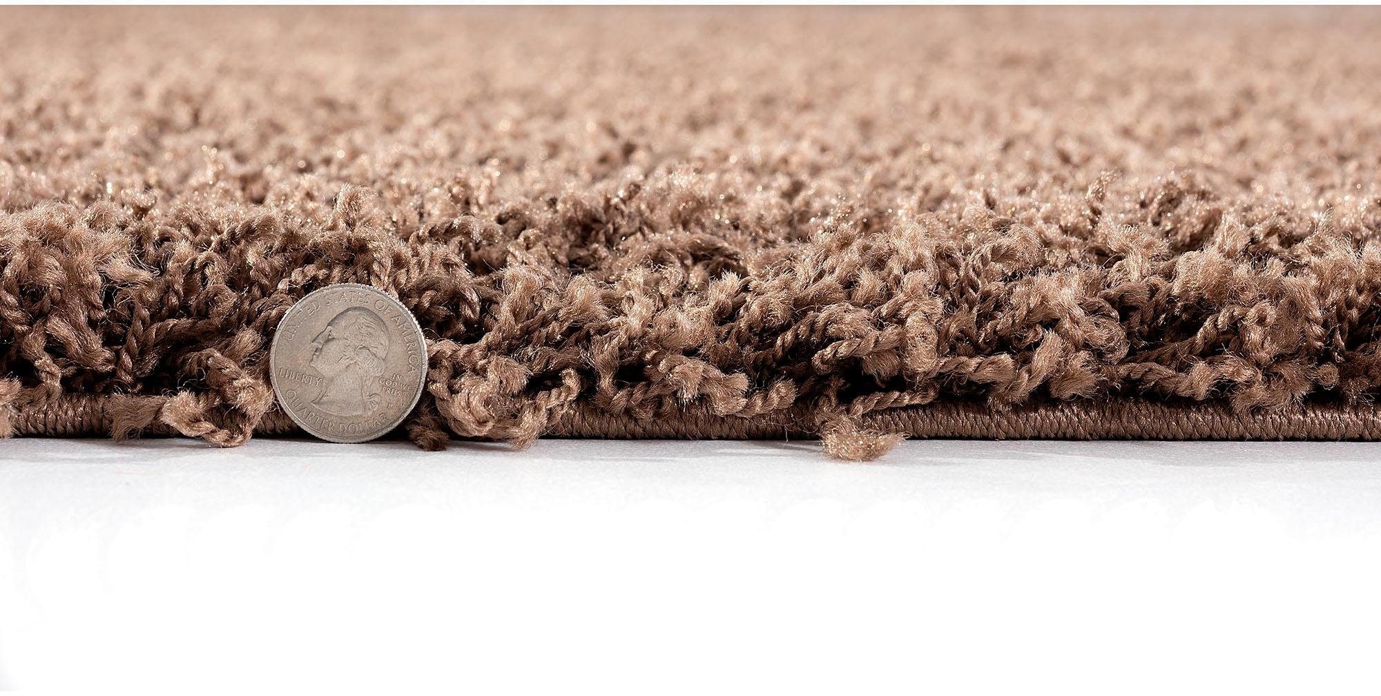 Sanat Hochflor-Läufer »LOCA«, rechteckig, 30 mm Höhe, Wohnzimmer, Langflor, Shaggy, Schlafzimmer