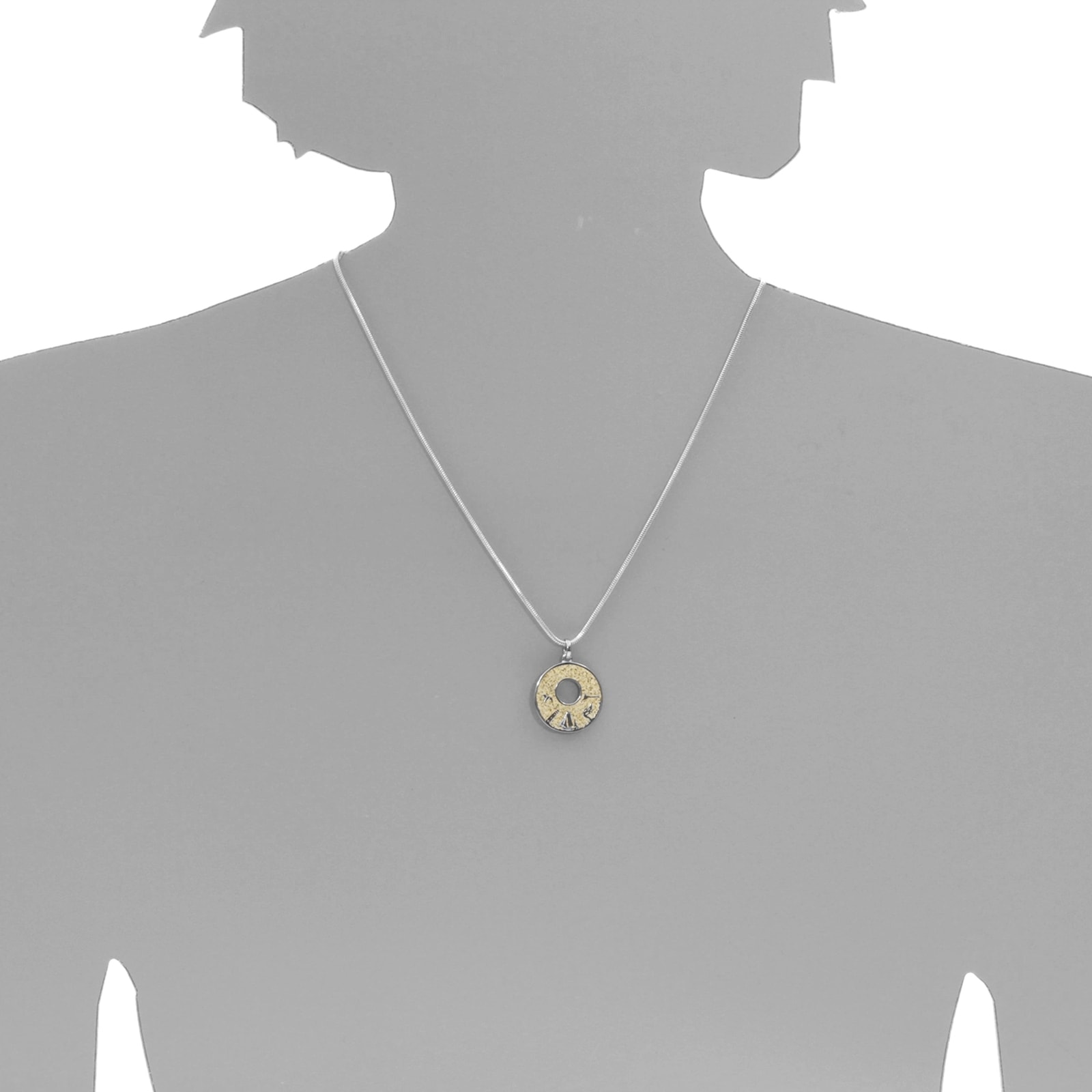OSTSEE-SCHMUCK Kettenanhänger »- Fischland-Darß-Zingst - Silber 925/000 -,«