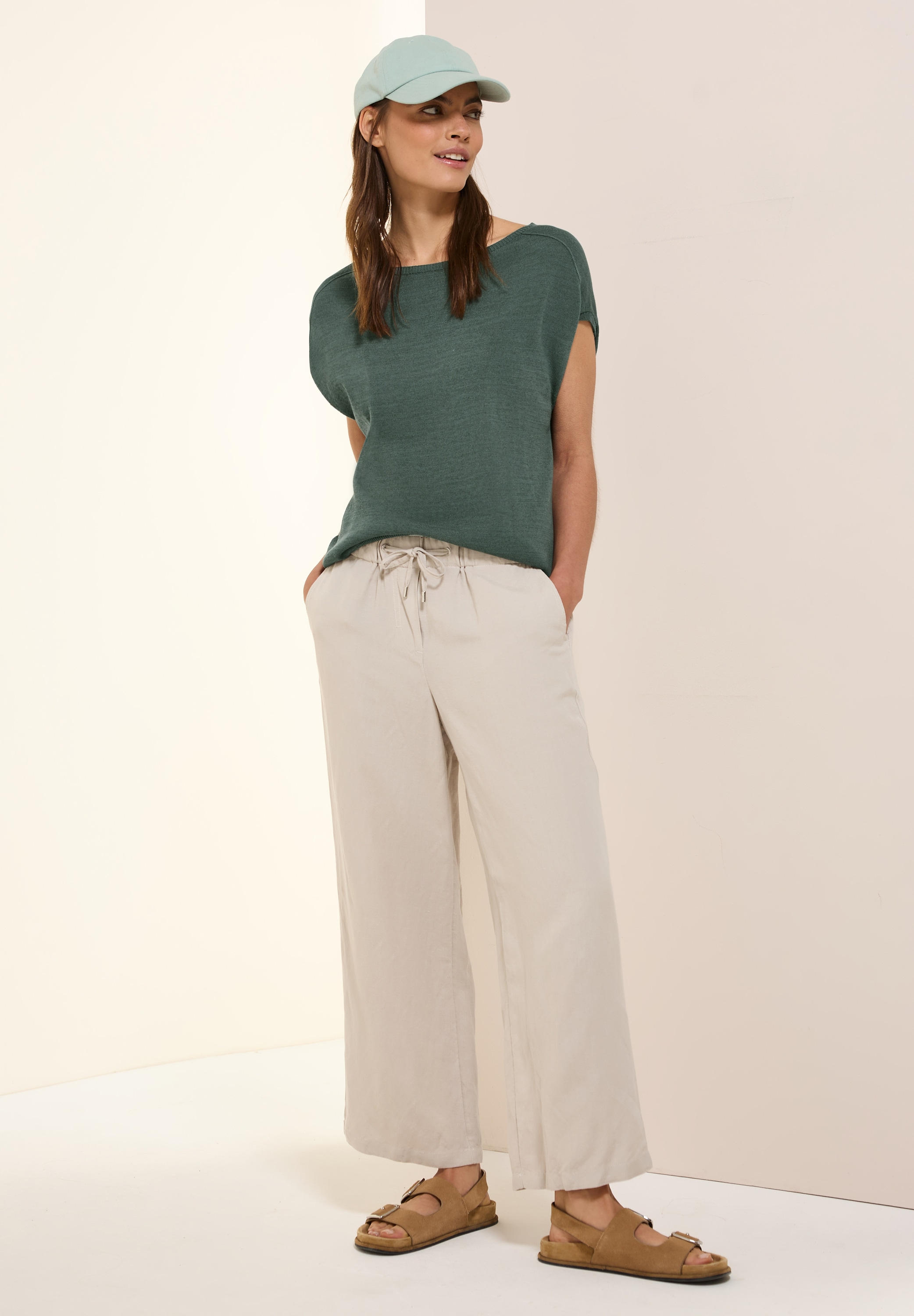 Cecil Strickpullover, ärmellos, mit Viskose
