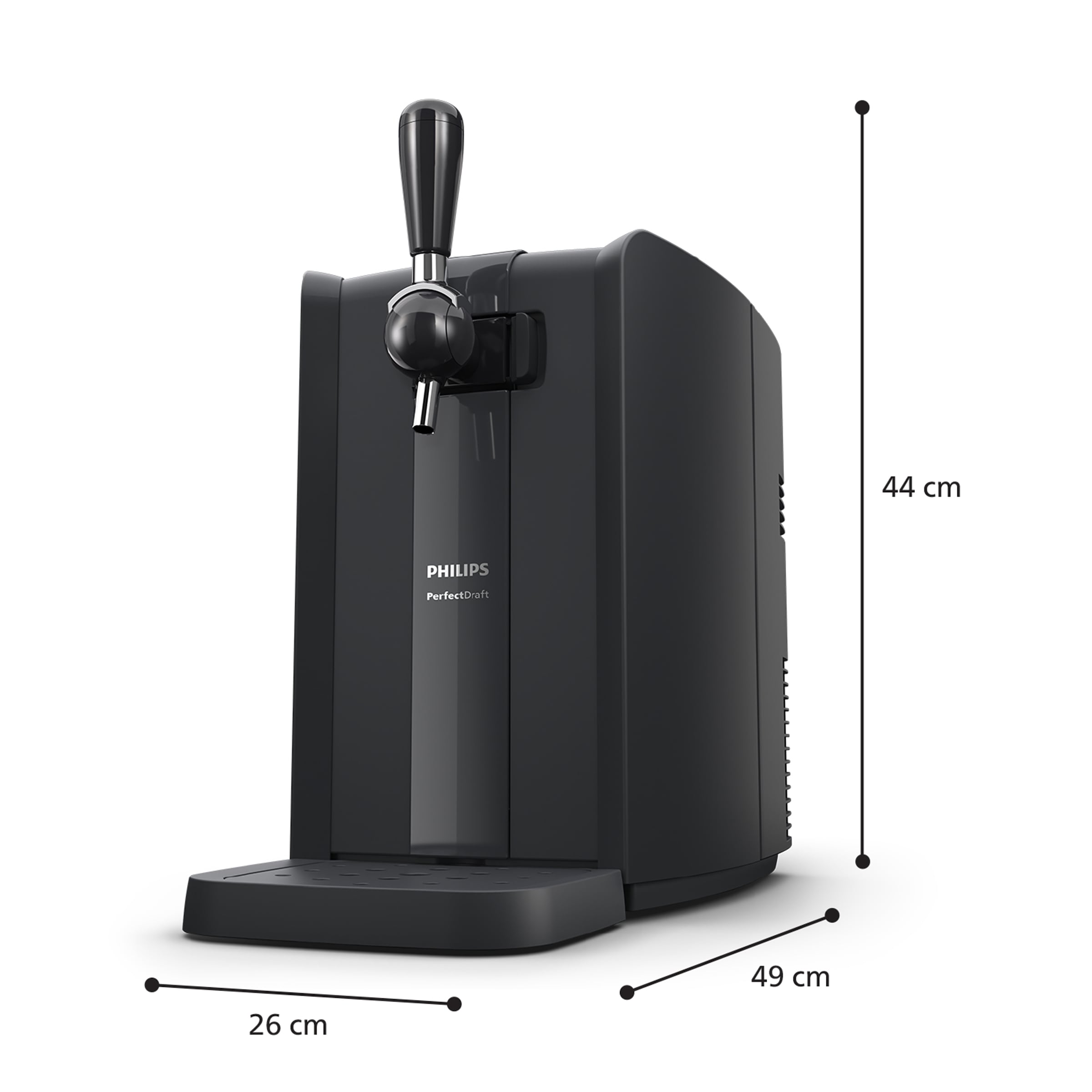 Philips Bierzapfanlage »Perfect Draft 5000 Series« mit 3 Grad Kühlung und LED Beleuchtung