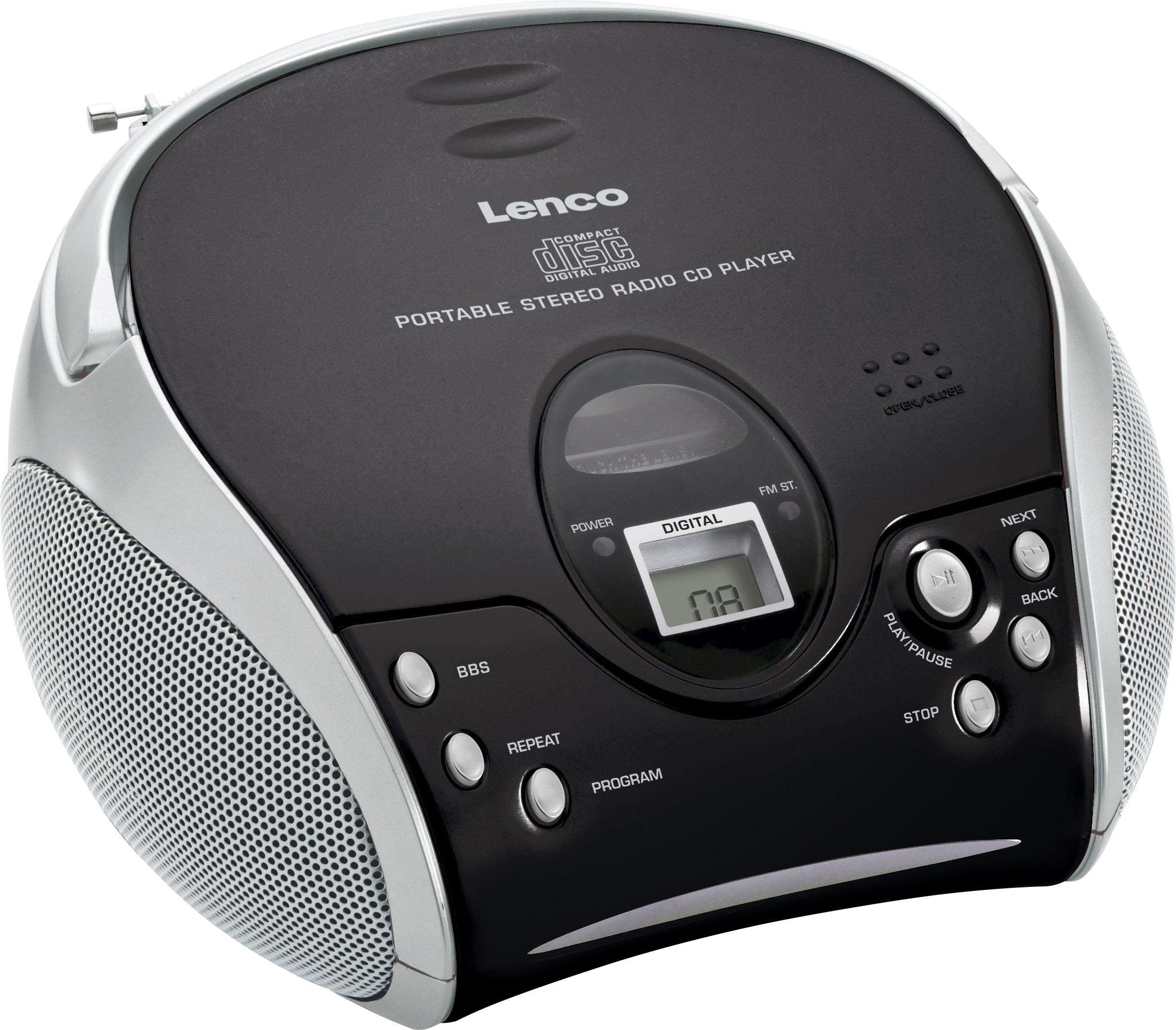Lenco UKW-Radio »SCD-24 mit UNIVERSAL CD Jahre XXL | Garantie 3 stereo« ➥