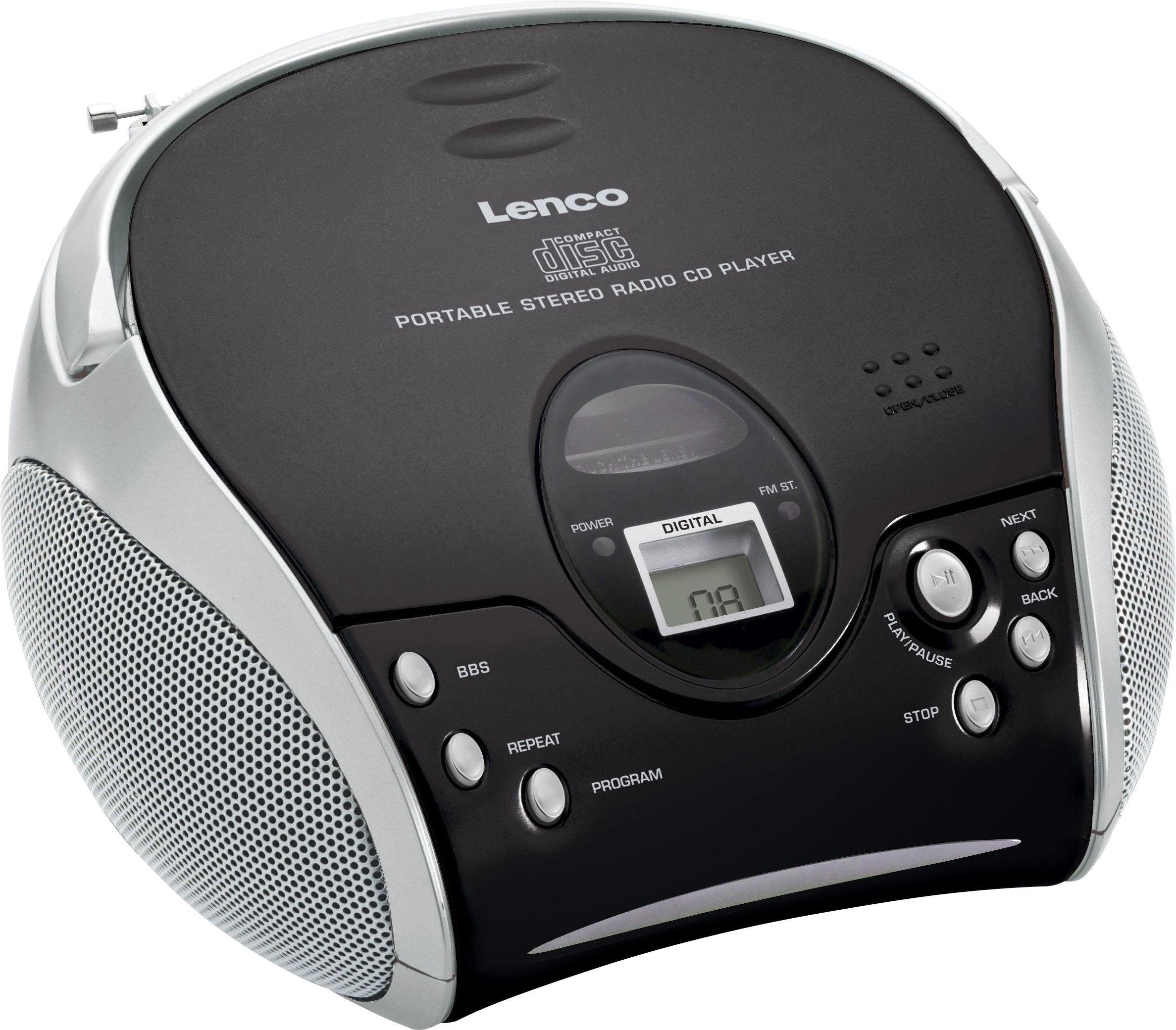 Lenco | 3 mit UNIVERSAL UKW-Radio CD Jahre »SCD-24 XXL Garantie ➥ stereo«