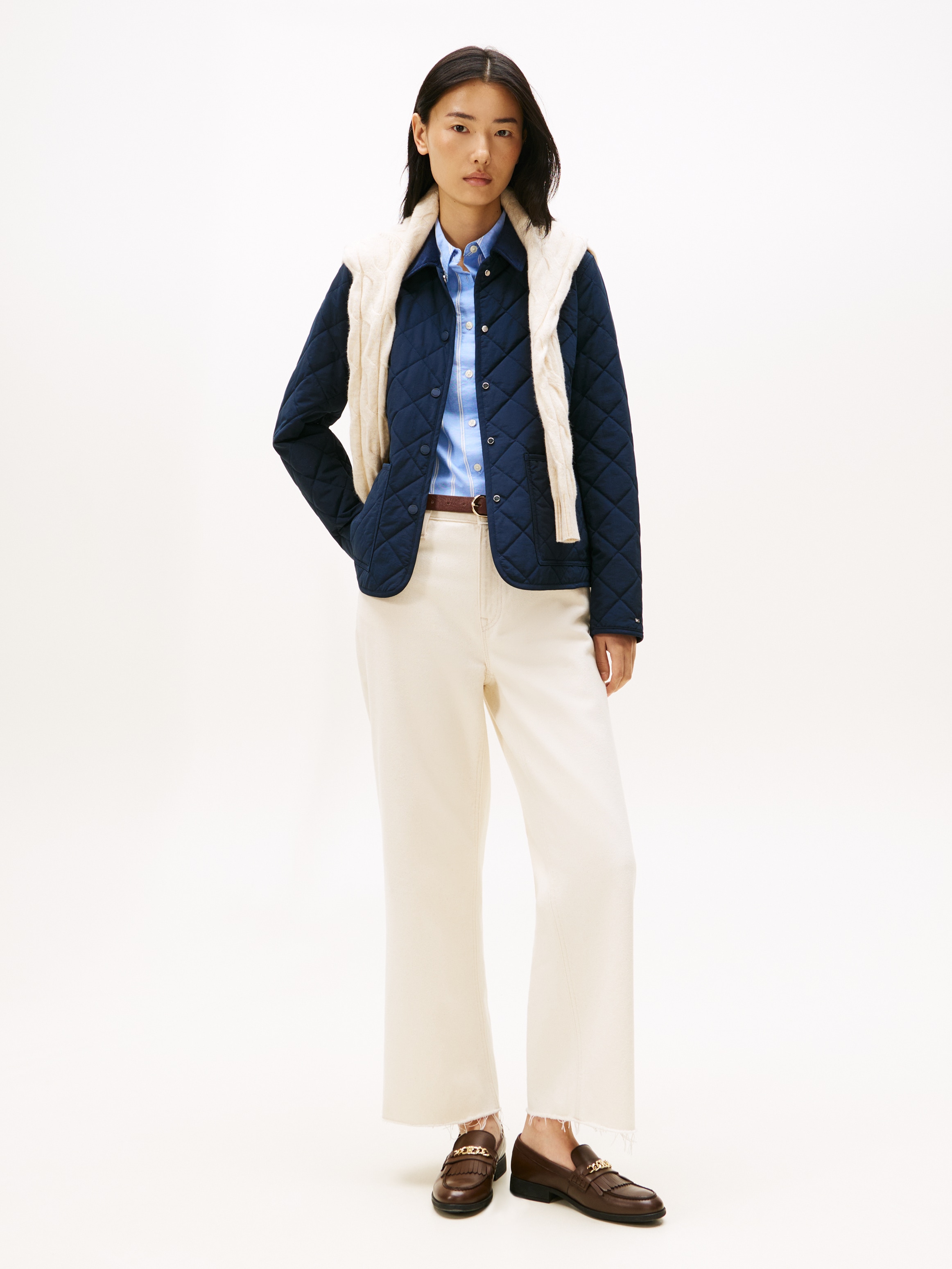 Tommy Hilfiger Steppjacke »PADDED QUILTED SLIM JACKET«