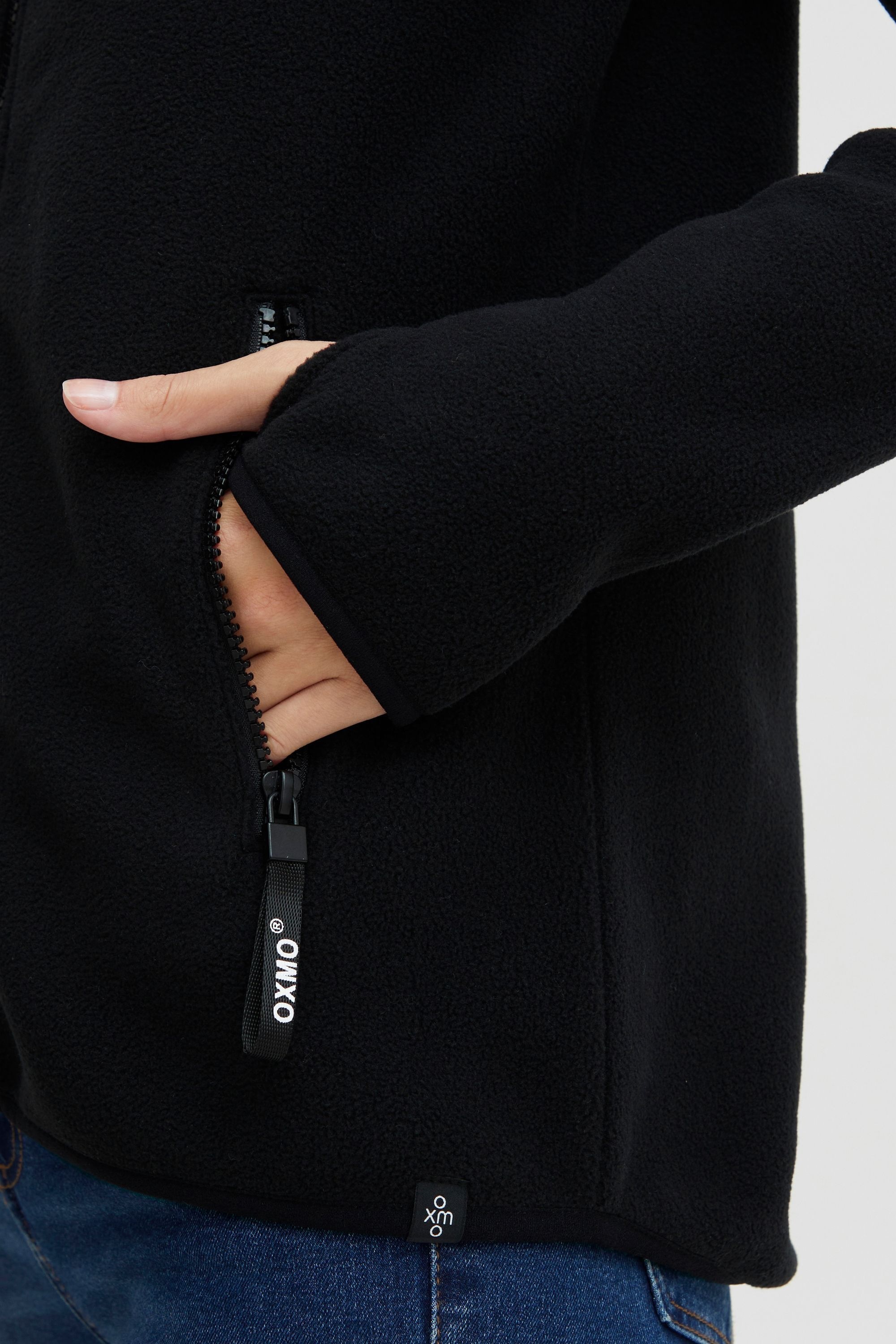 OXMO Fleecejacke »Fleecejacke OXFinja«, mit Kapuze