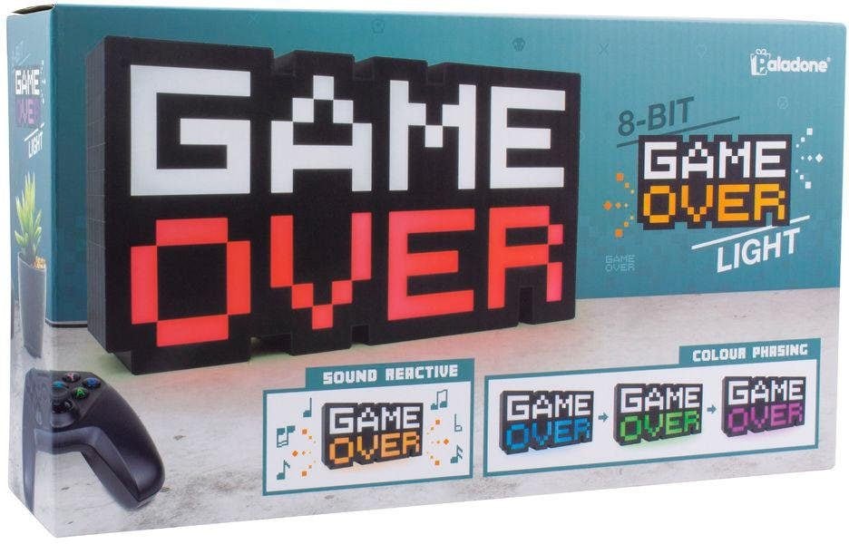 Paladone Tischleuchte »Game Over Lampe«