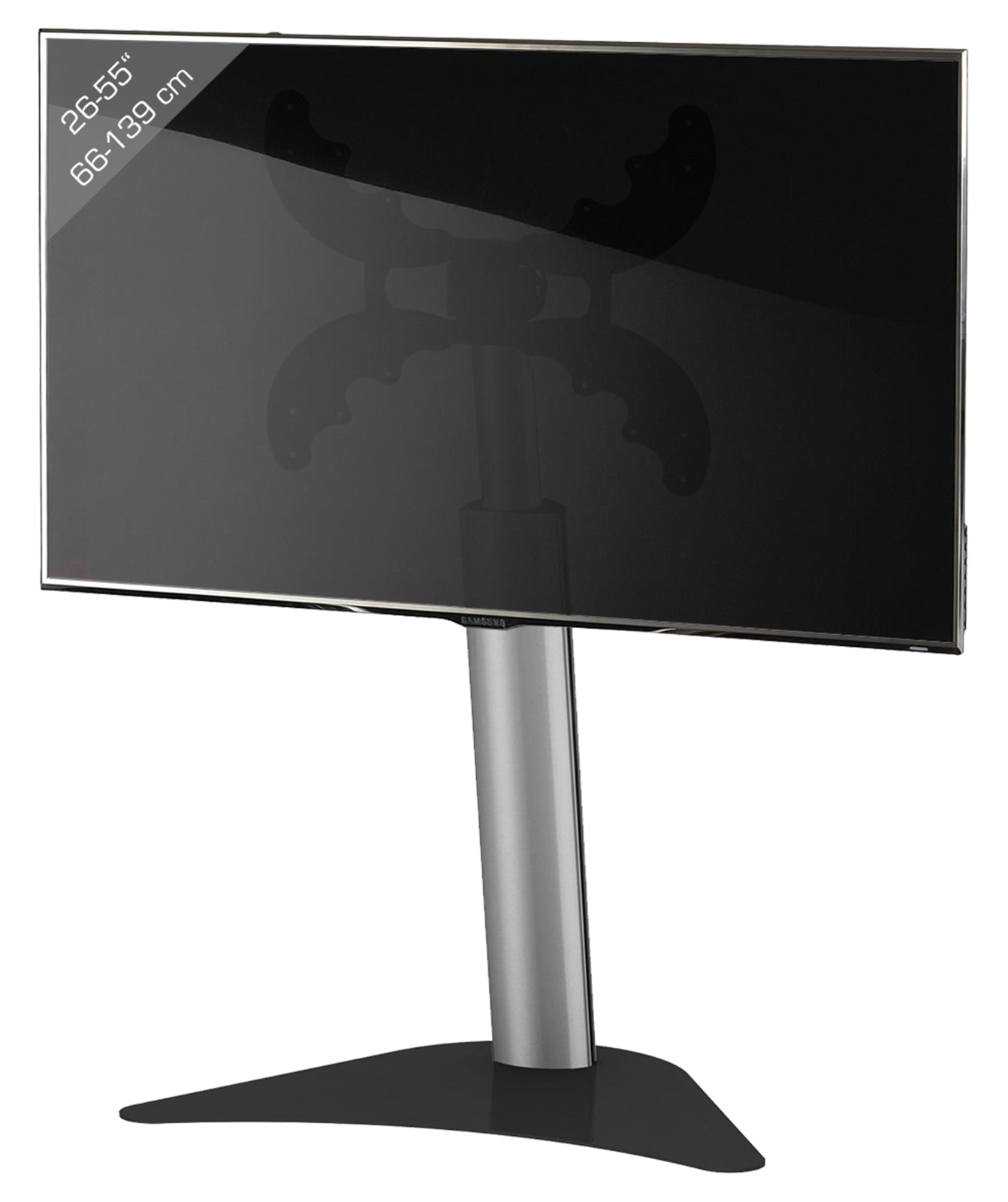 VCM Wohnzimmertisch »Premium TV Standfuß höhenverstellbar 48-64 cm Coscal«