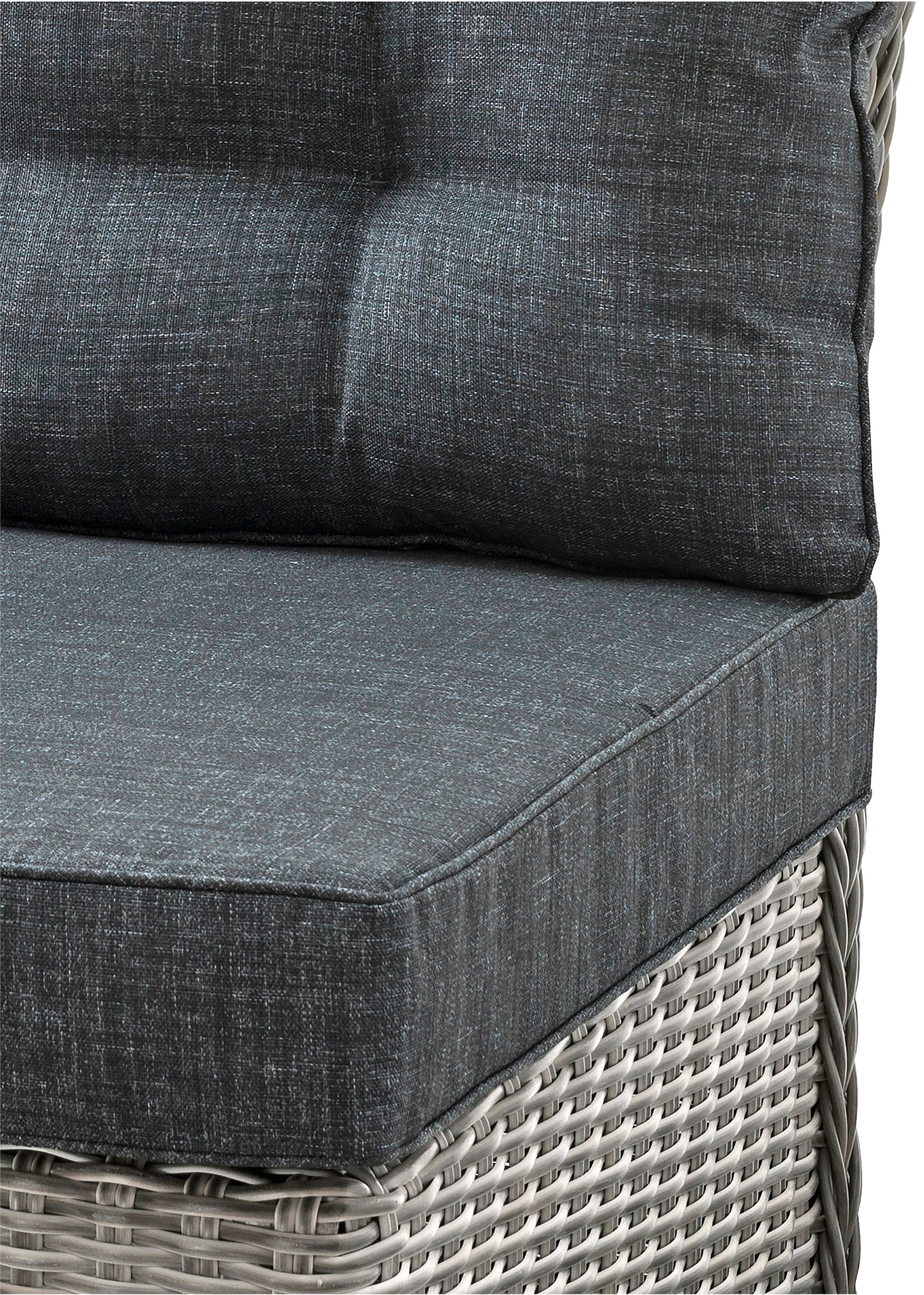Destiny Loungesessel »PALMA«, Aluminium, Polyrattan, inkl. Auflagen