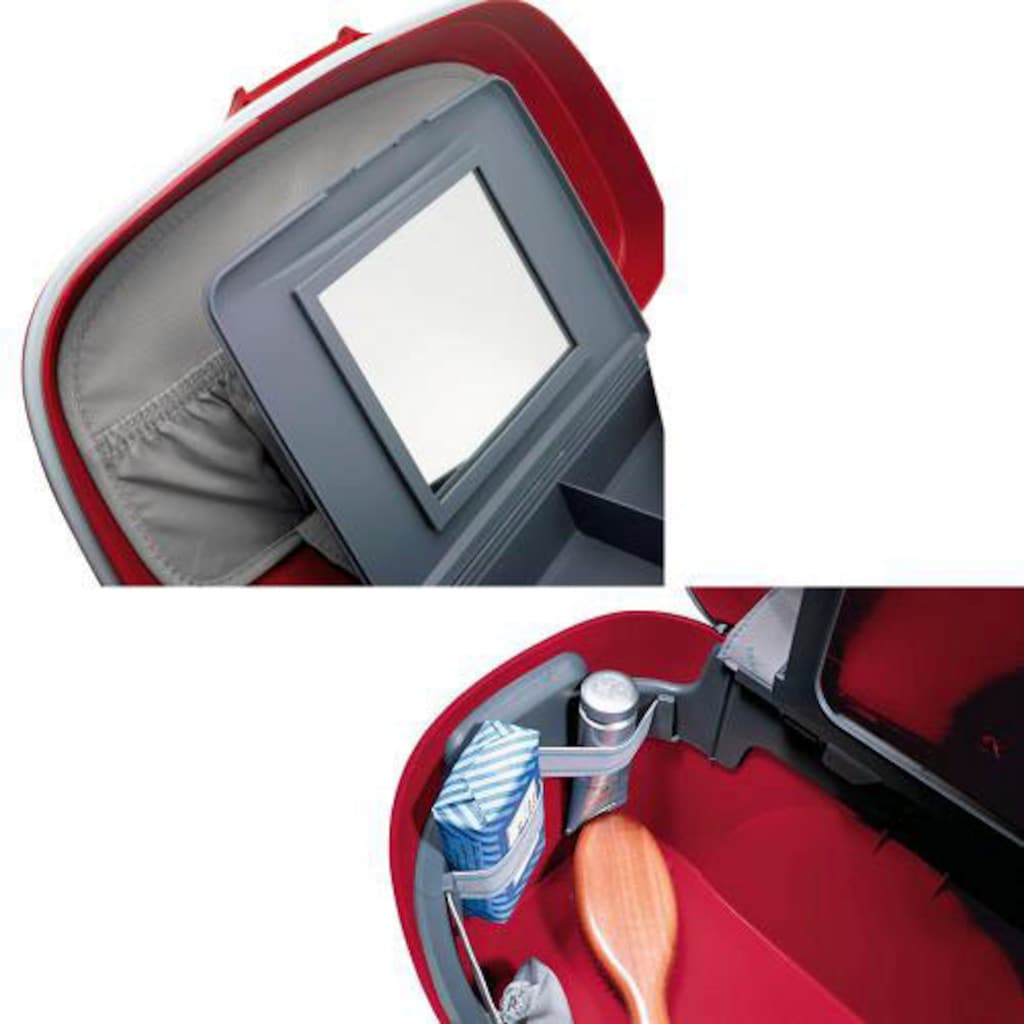 RONCATO Beautycase »Light, rot«, Kulturtasche Handgepäck Schminkkoffer