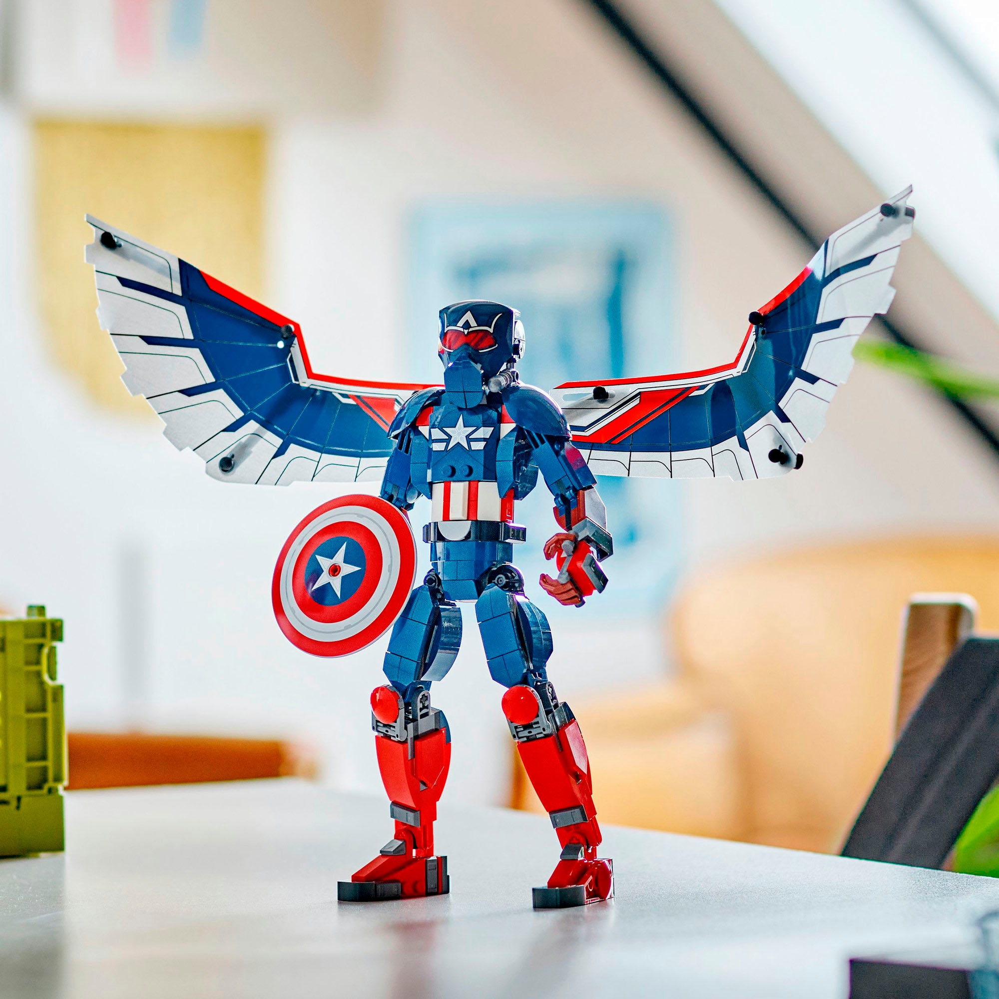 LEGO® Konstruktionsspielsteine »New Captain America Baufigur (76296), LEGO Super Heroes«, (359 St.), Made in Europe