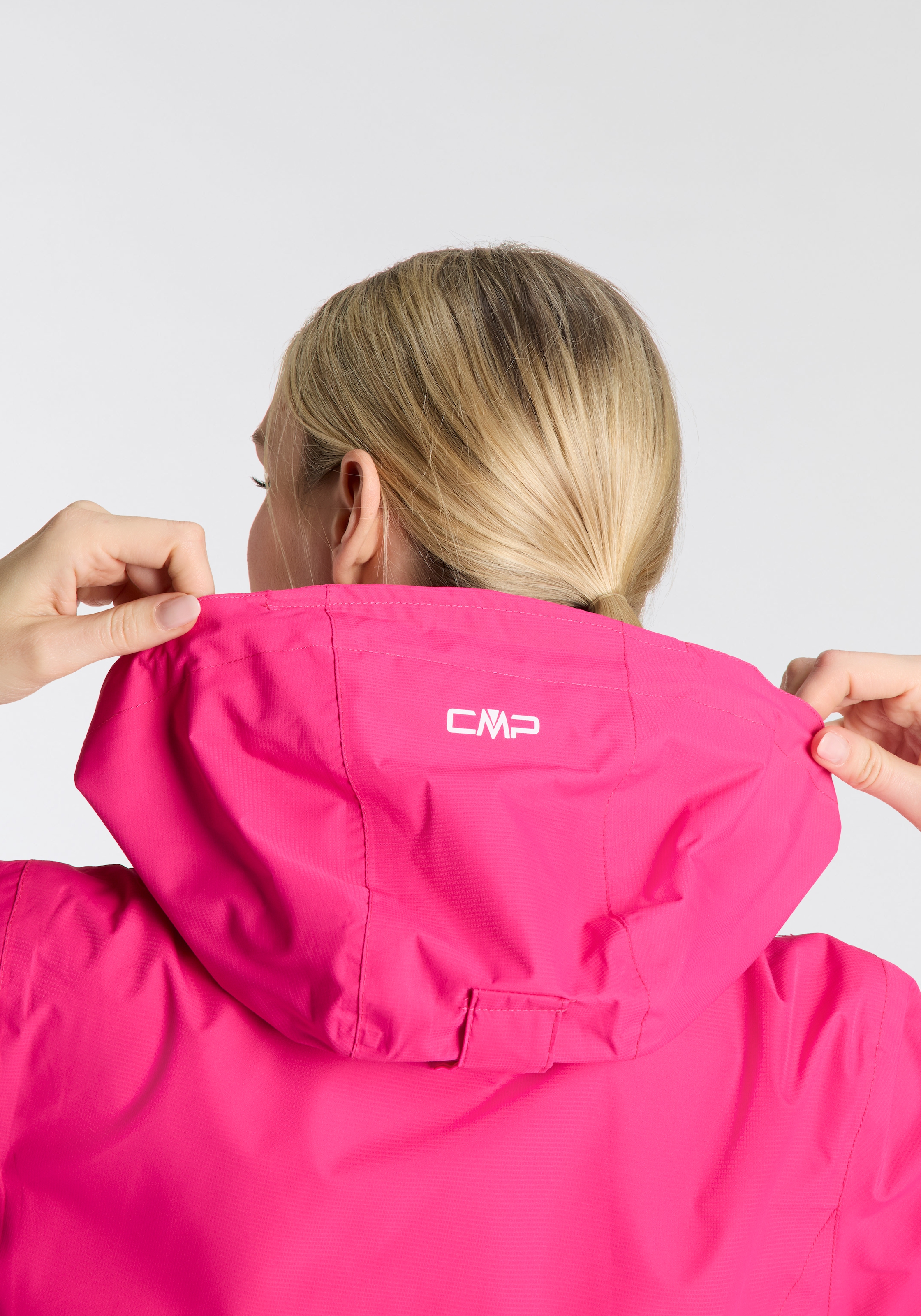 CMP Regenjacke, (1 St.), mit Kapuze, Atmungsaktiv & Winddicht & Wasserdicht