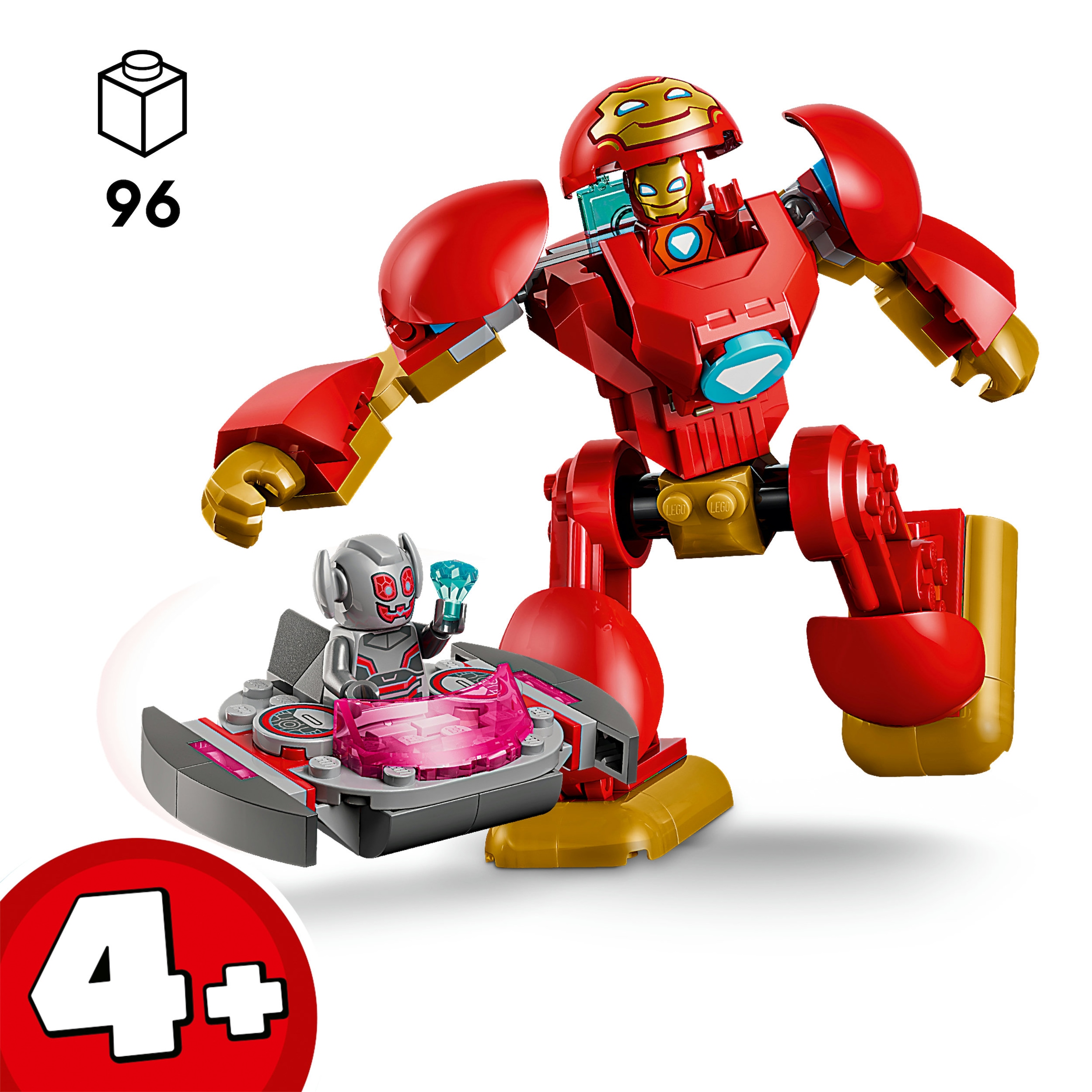 LEGO® Konstruktionsspielsteine »Ultron vs. Iron Man (11209), LEGO Disney Junior Marvel« Made in Europe